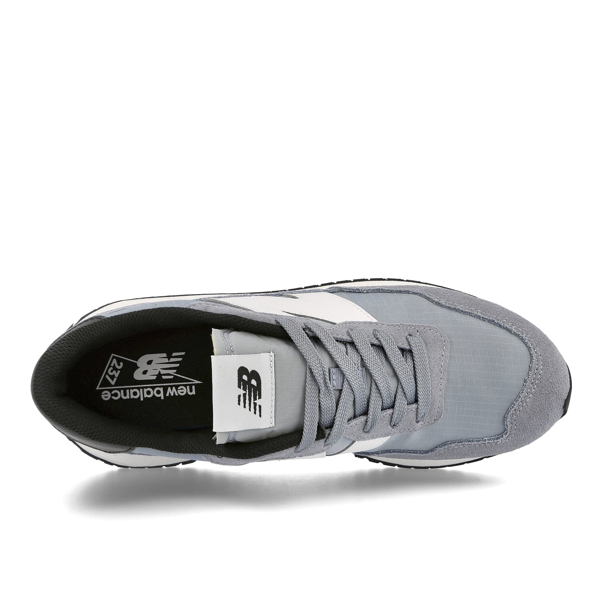 New Balance ms 237 ue1 Grey-White-Black Low Top Sneakers Detailfoto | Overkill