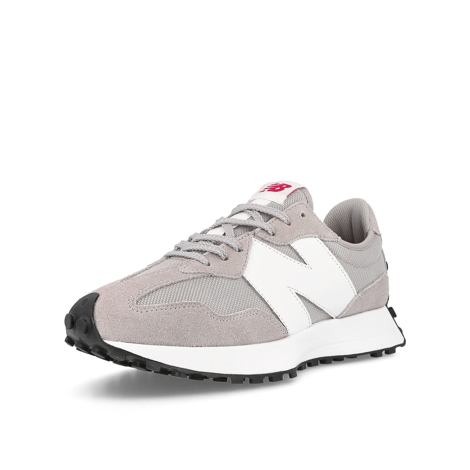New Balance ms327cgw Grey / White Low Top Sneakers Close Up | Overkill