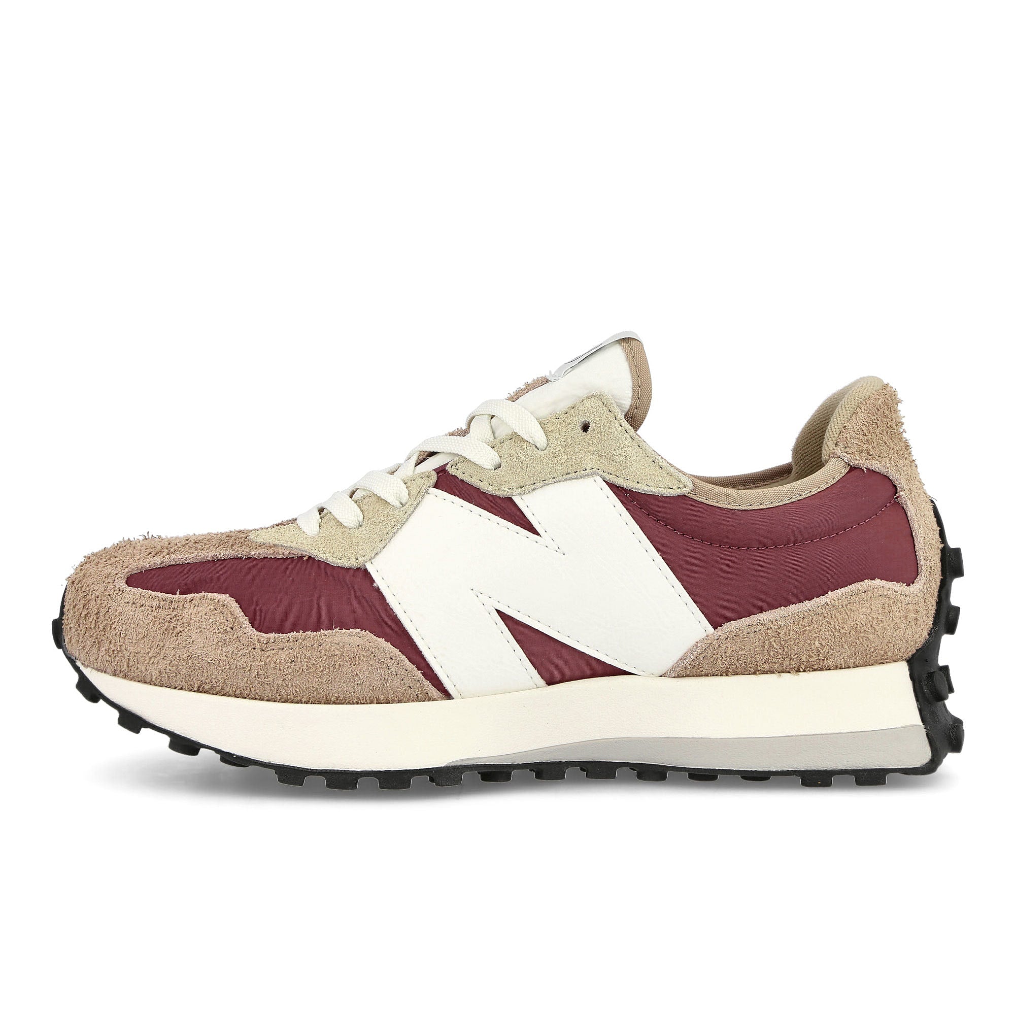 New Balance MS327CP Beige / Burgundy Low Top Sneakers MS327CP | Overkill