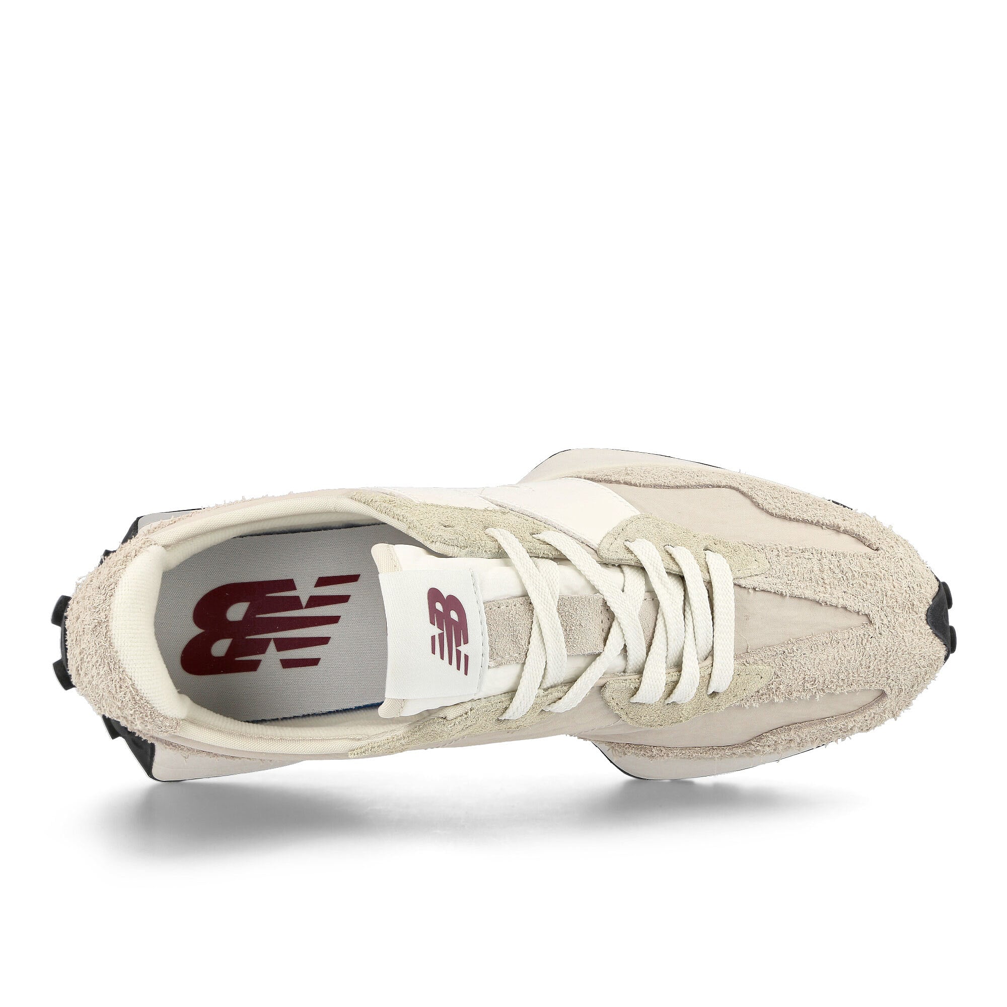 New Balance MS327CQ Beige / White Low Top Sneakers Detailfoto | Overkill
