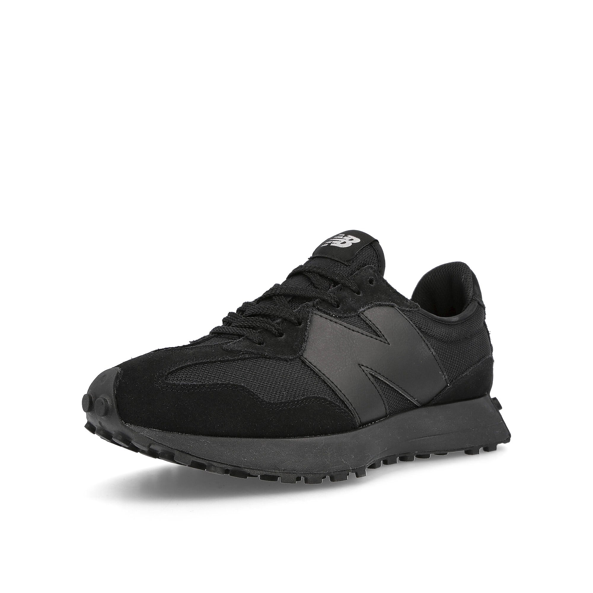 New Balance ms327ctb Black Low Top Sneakers Close Up | Overkill
