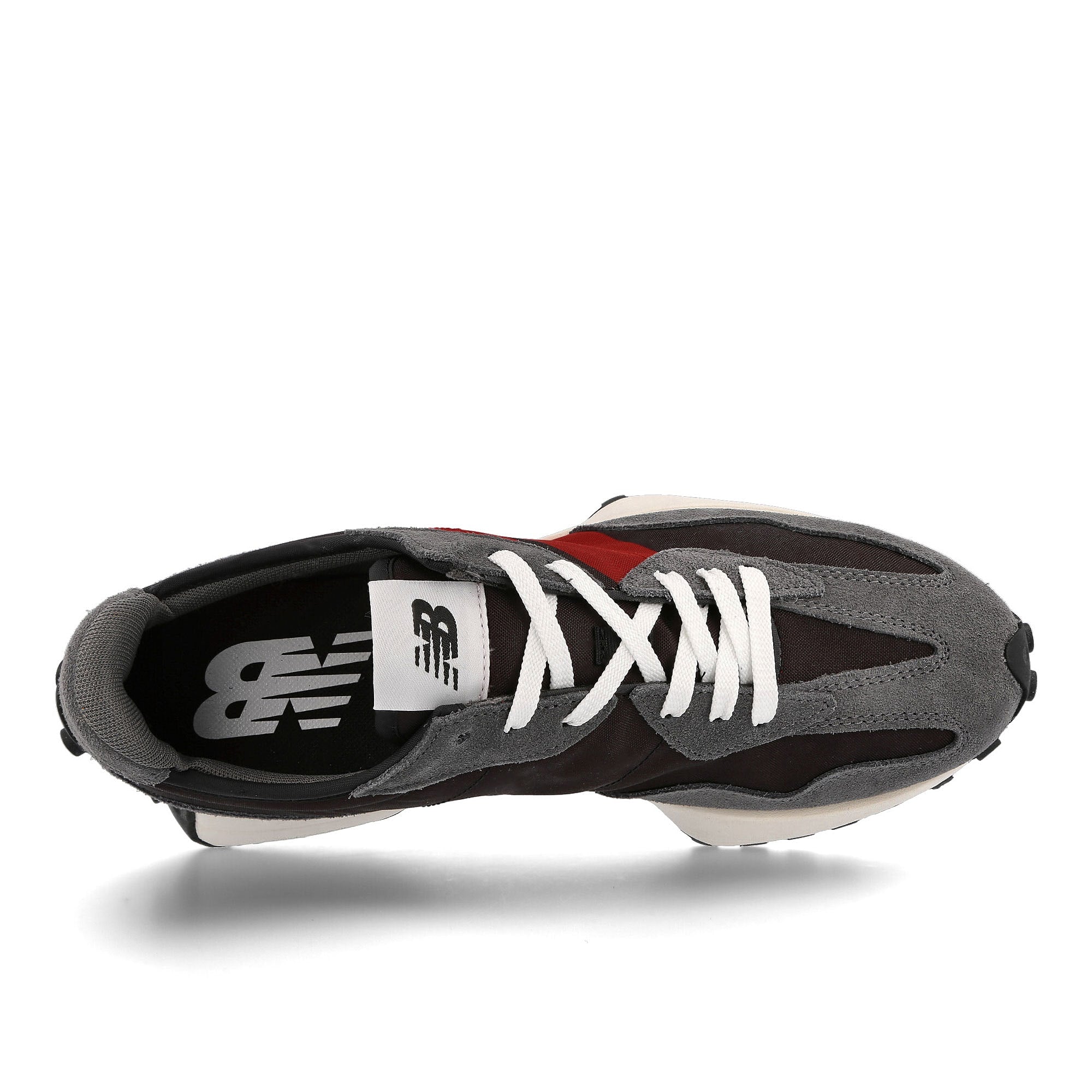 New Balance ms 327 ff Grey-Red Low Top Sneakers Detailfoto | Overkill