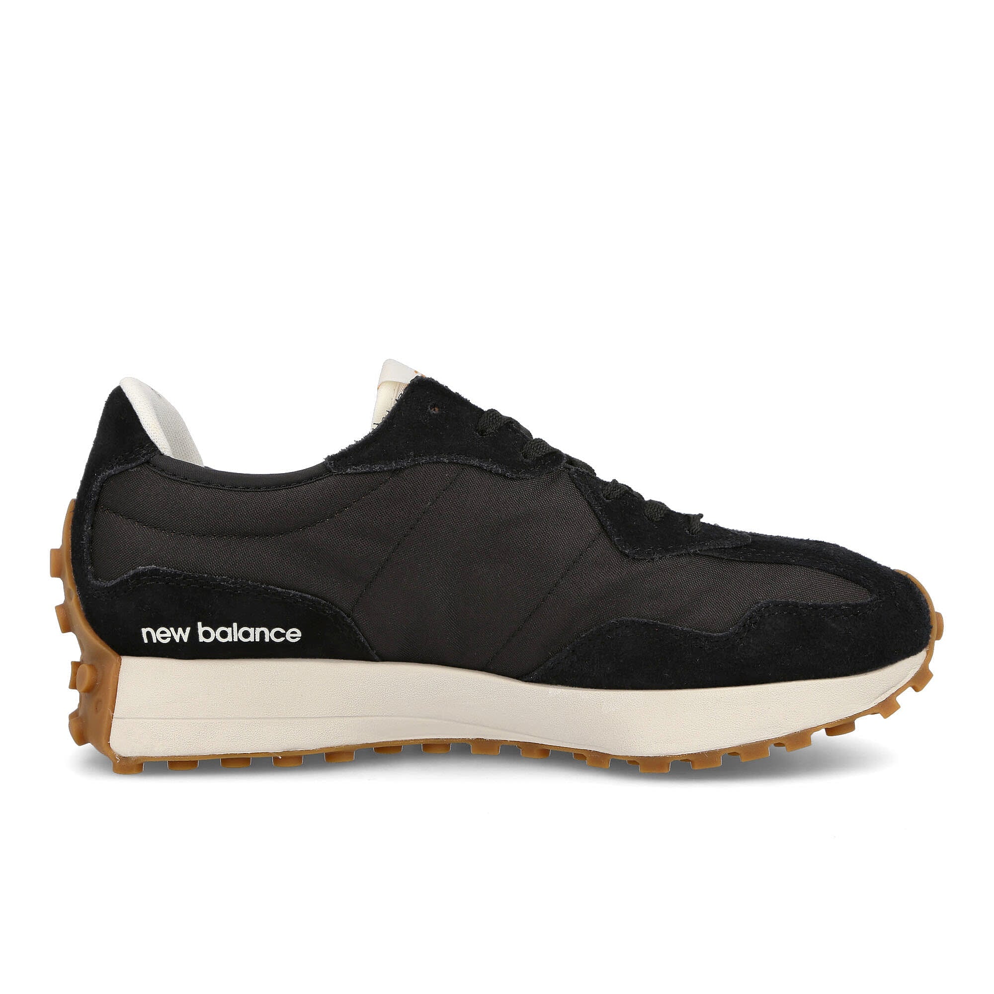 New Balance ms 327 hn1 Black-Madras Orange Low Top Sneakers Silhouette | Overkill
