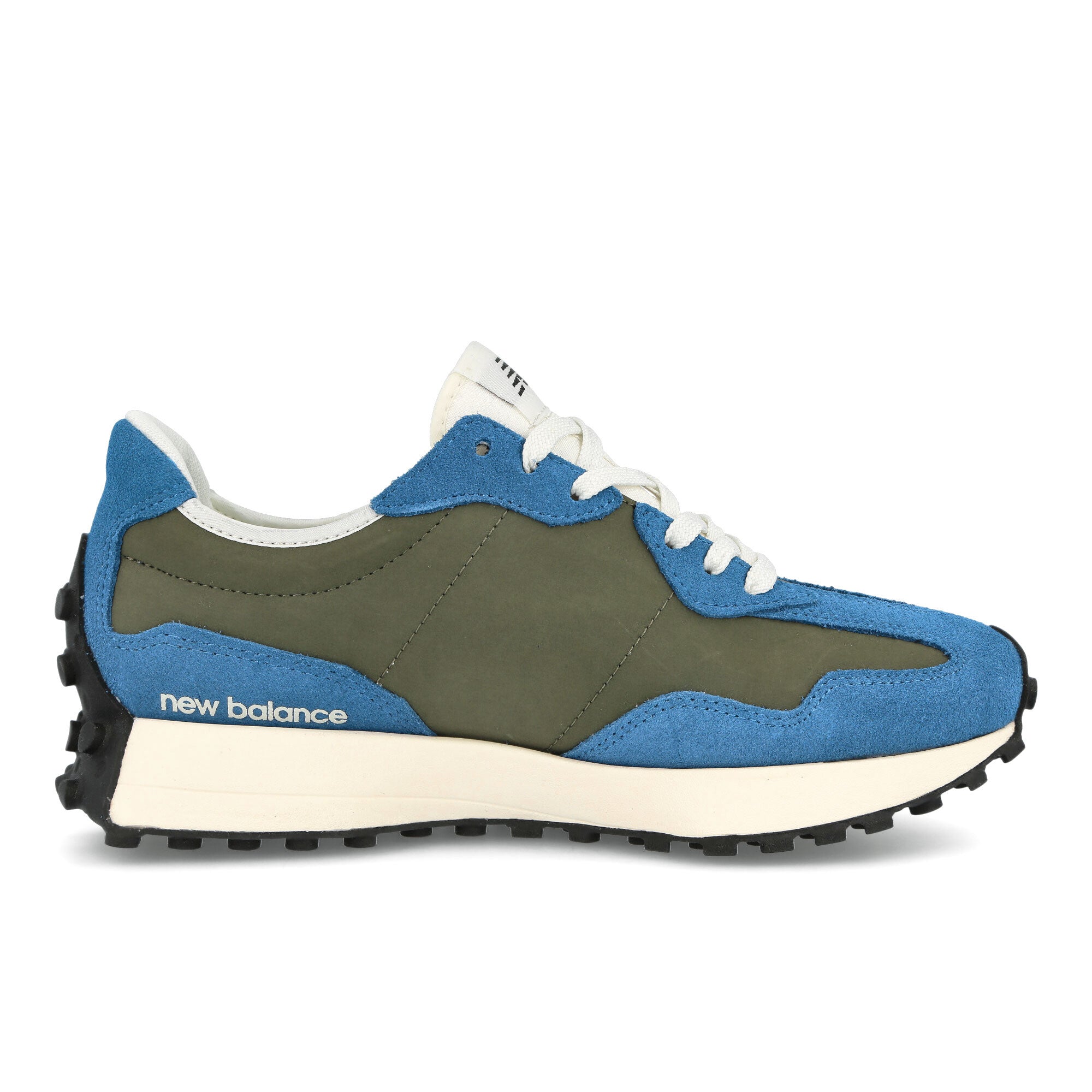 New Balance ms 327 le1 Oxygen Blue-White Low Top Sneakers Silhouette | Overkill