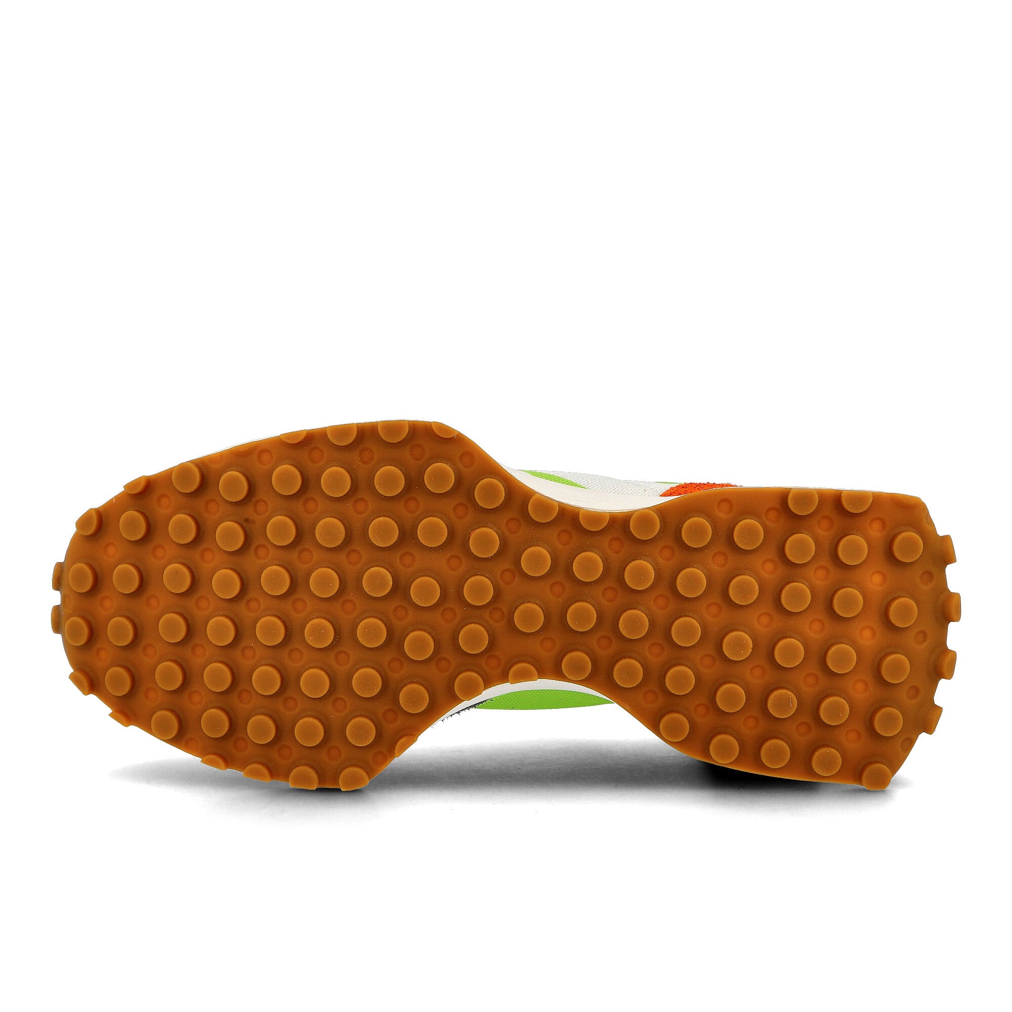 New Balance ms 327 sfa Energy Lime with Dark Blaze Low Top Sneakers Detail View 1 | Overkill