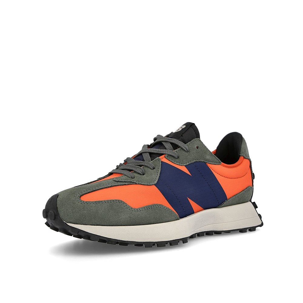 New Balance ms 327 tb Dark Blaze Low Top Sneakers Close Up | Overkill