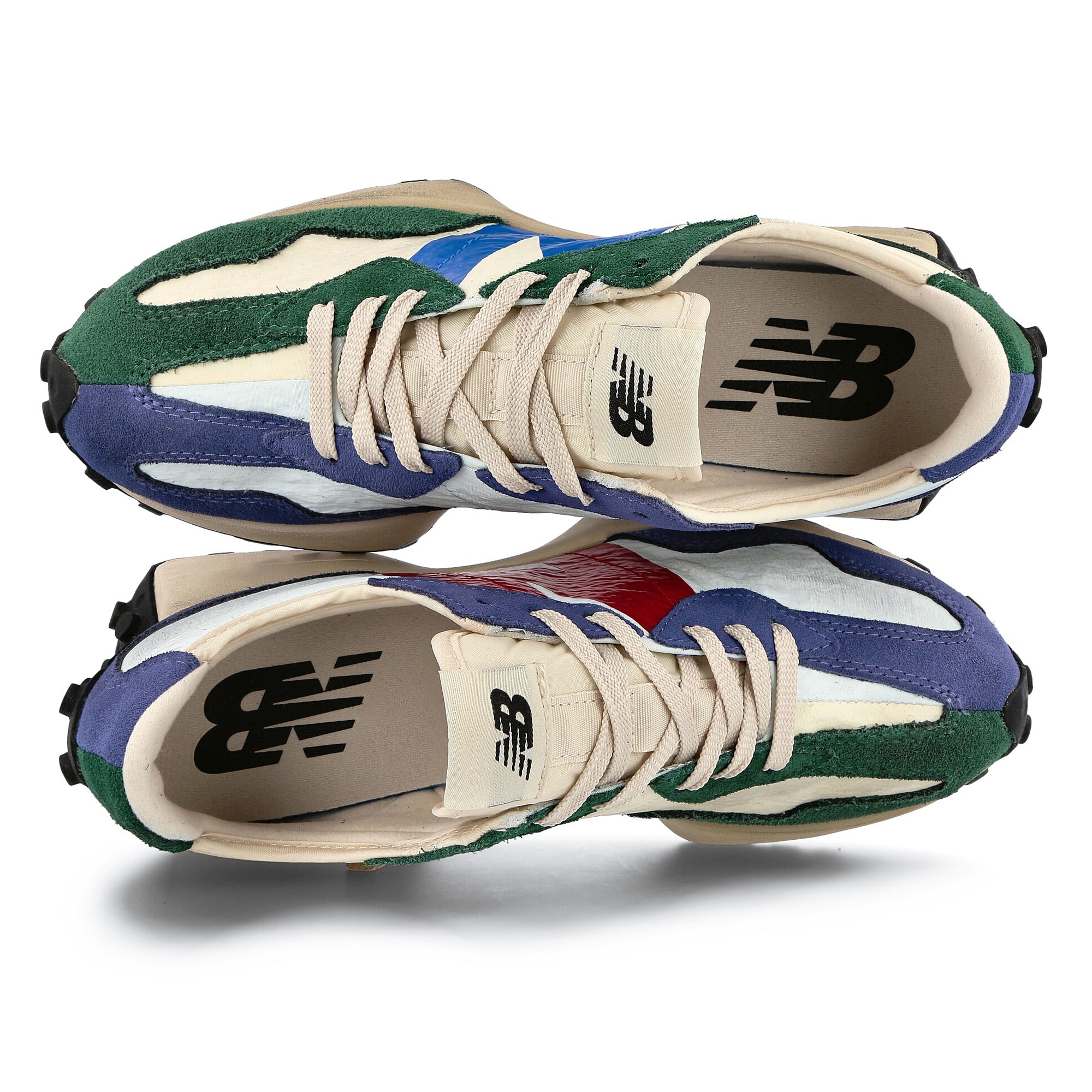New Balance ms 327 vb Green-Blue Low Top Sneakers MS 327 VB | Overkill