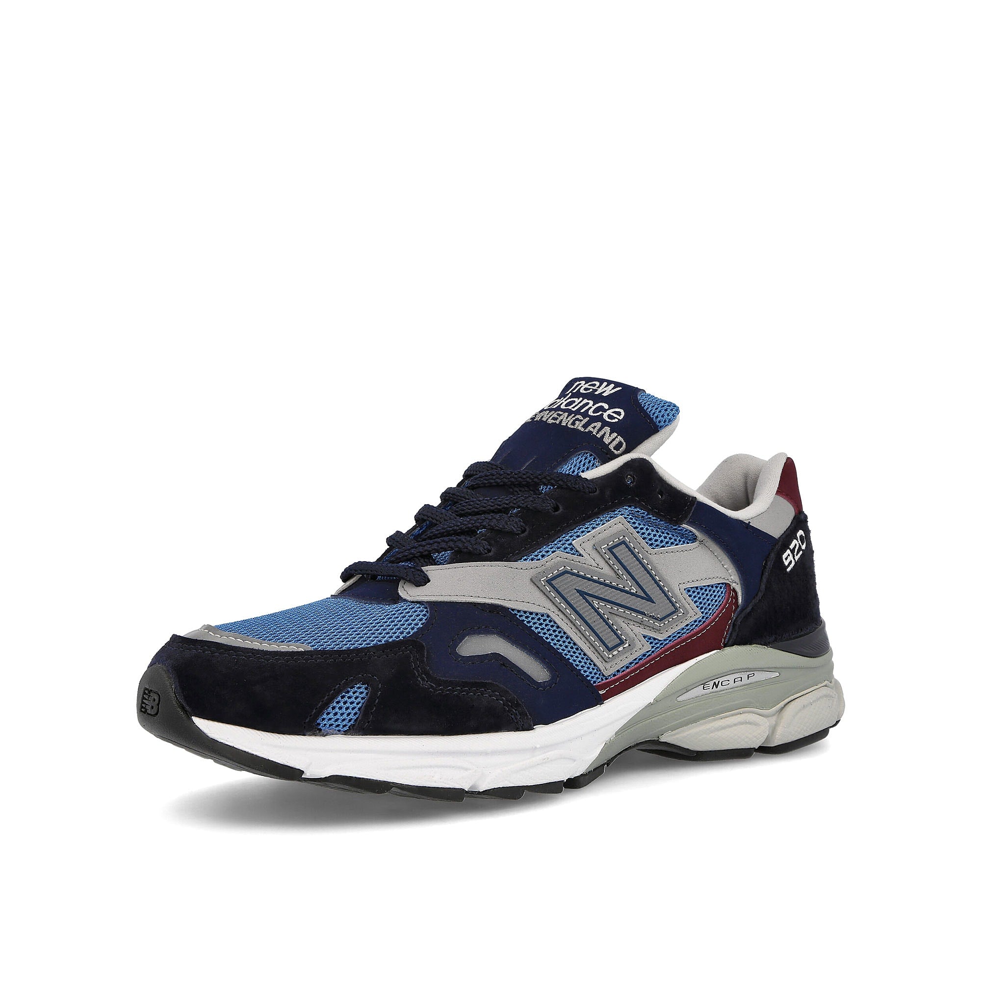 New Balance m 920 scn Sand-Navy Low Top Sneakers Close Up | Overkill