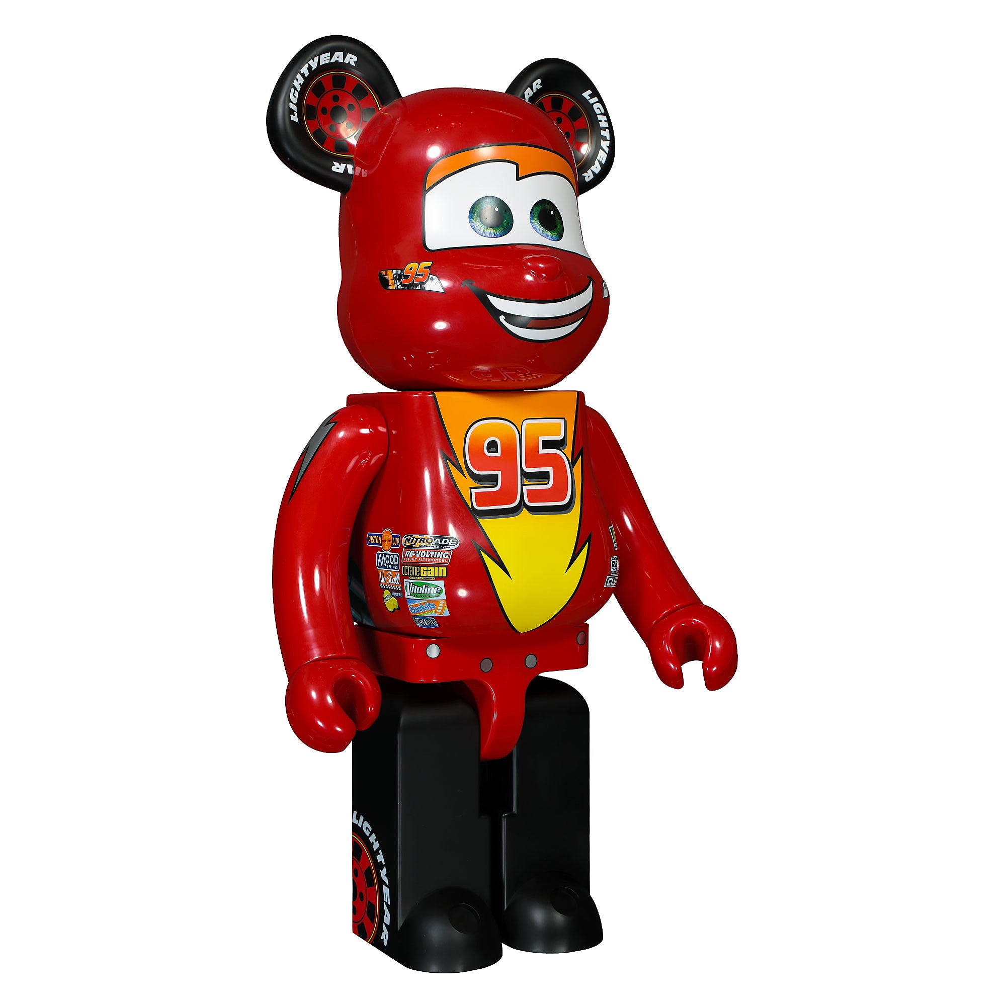 Medicom Cars x Medicom Be@rbrick Lightning McQueen 1000% Multicolor Collectibles & Toys Detailfoto | Overkill