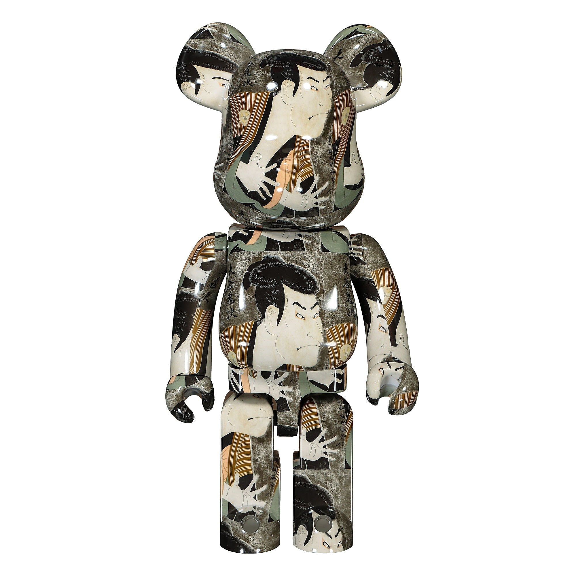 Medicom Toshusai Sharaku x Medicom Be@rbrick Actor Otani Oniji III As The Footman (Yakko) Edohei 1000% Multicolor Collectibles & Toys Yakko | Overkill