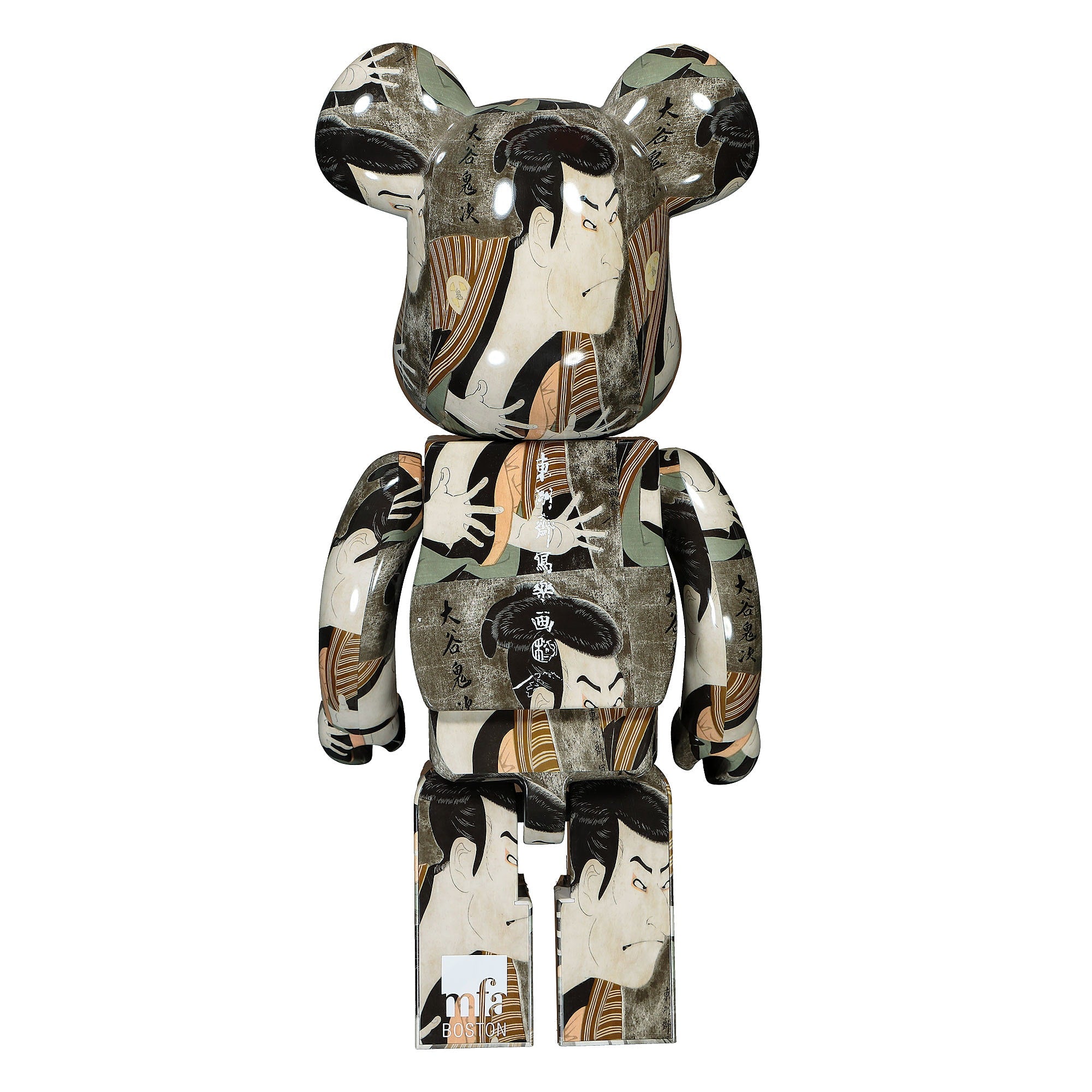 Medicom Toshusai Sharaku x Medicom Be@rbrick Actor Otani Oniji III As The Footman (Yakko) Edohei 1000% Multicolor Collectibles & Toys Material | Overkill