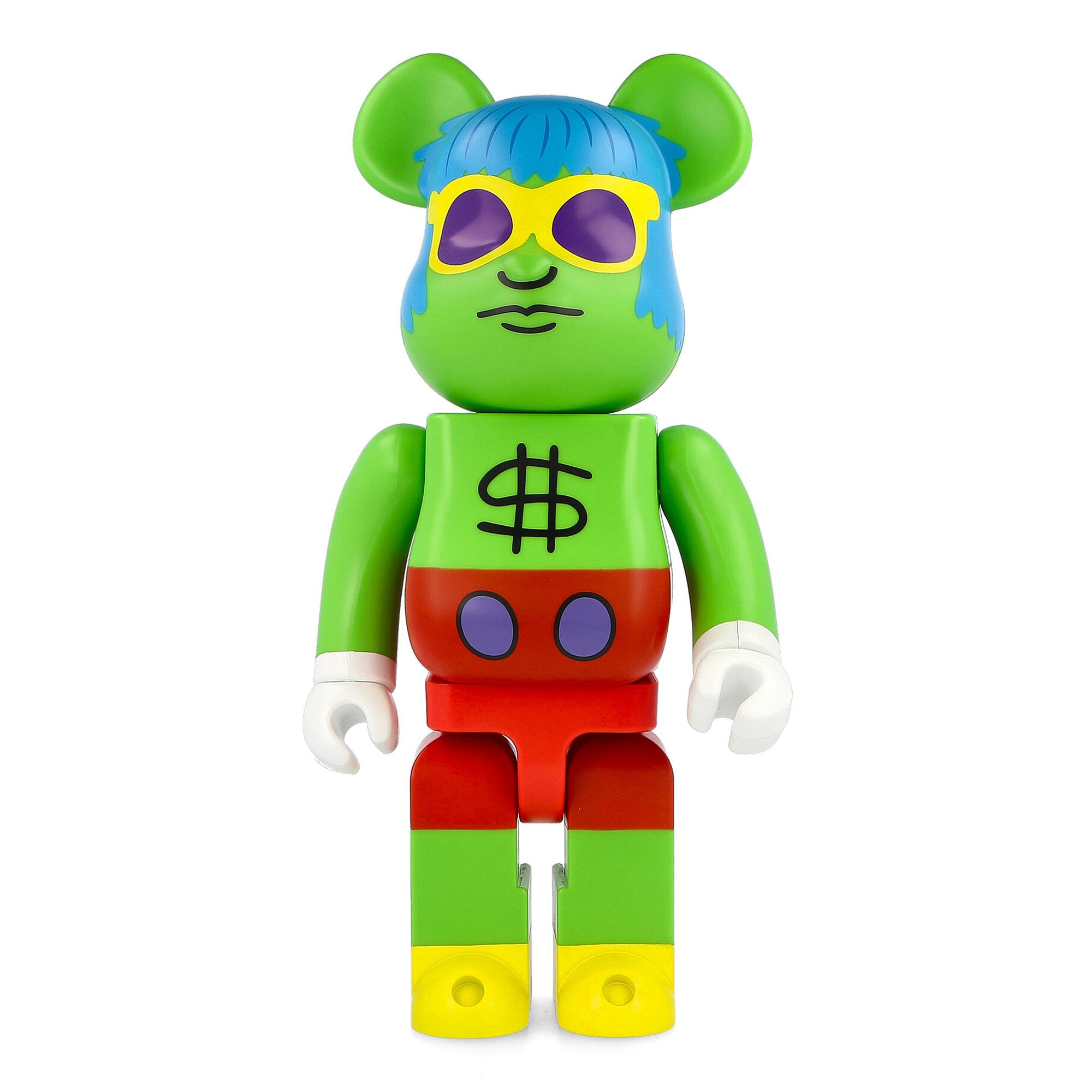 Medicom Keith Haring x Medicom Be@rbrick Andy Mouse 400% Multicolor Collectibles & Toys | Overkill