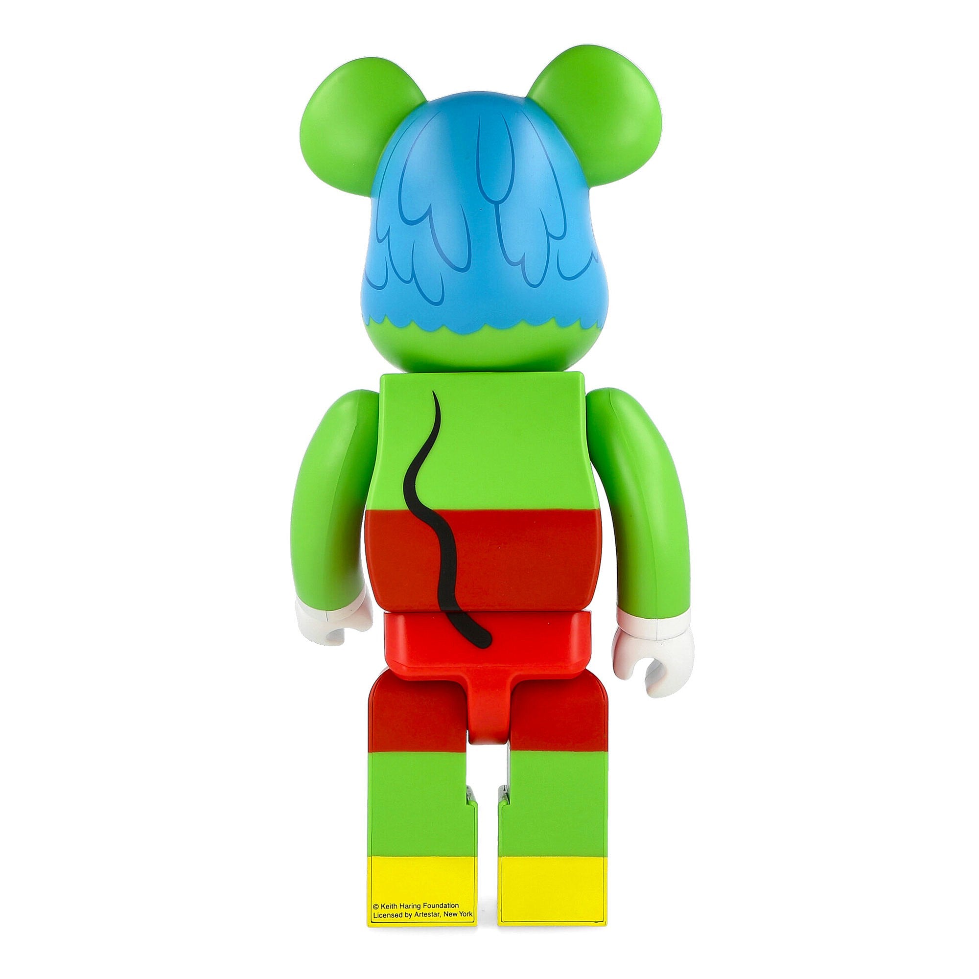 Medicom Keith Haring x Medicom Be@rbrick Andy Mouse 400% Multicolor Collectibles & Toys Material | Overkill
