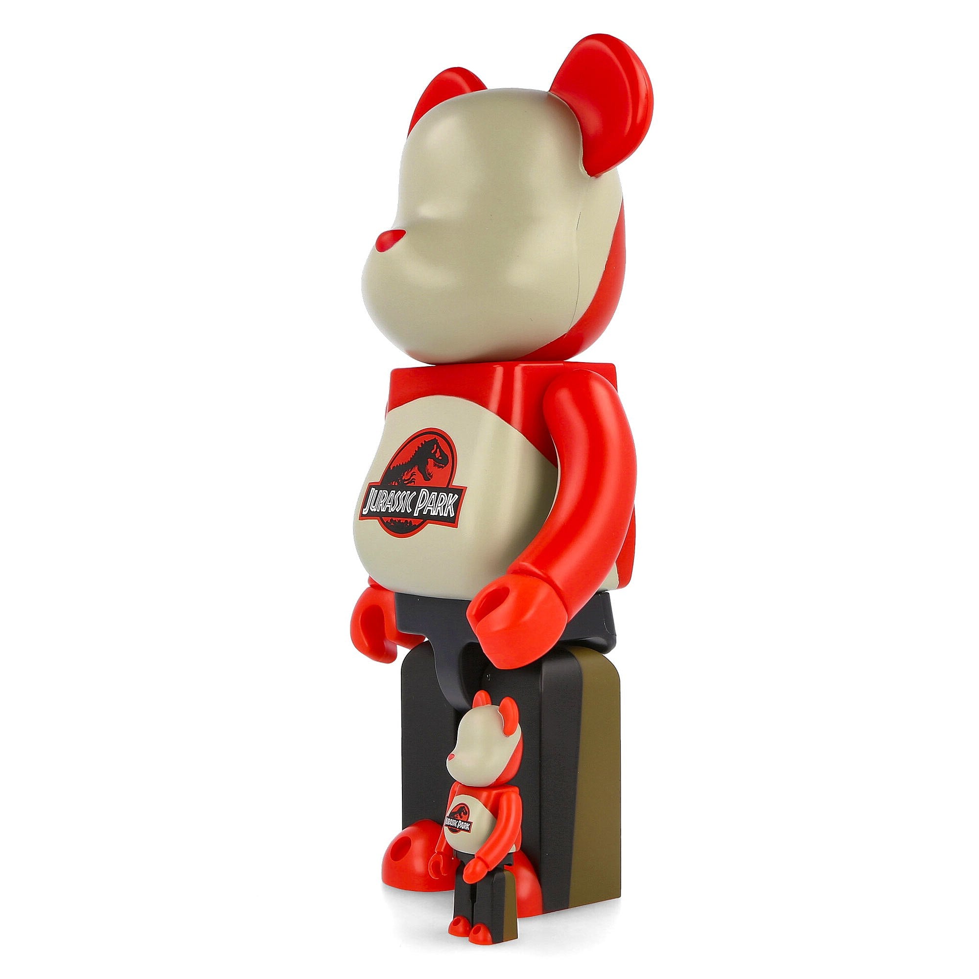 Medicom Be@rbrick Jurassic Park 400% + 100% Multicolor Collectibles & Toys Close-up | Overkill