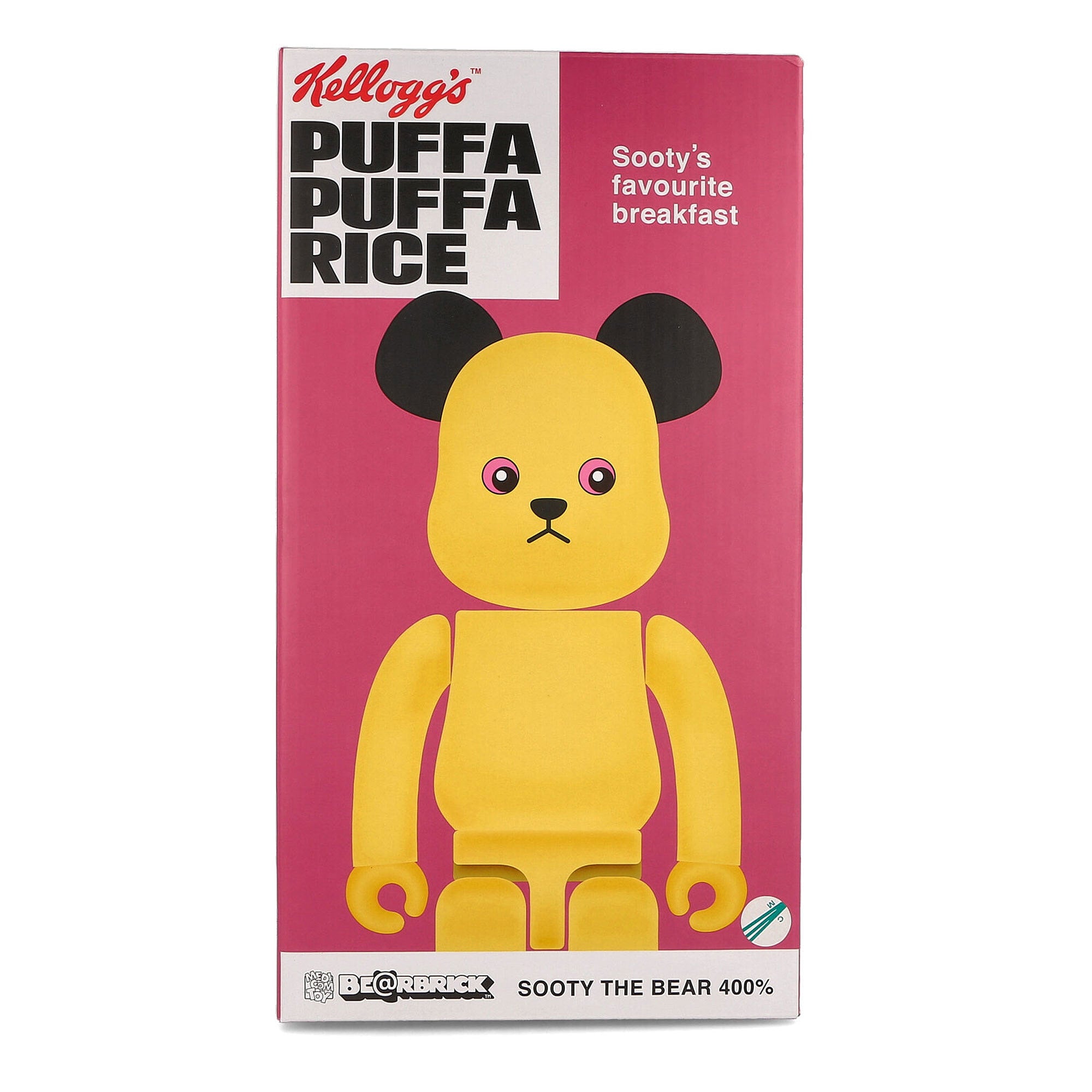 Medicom Kellogg´s x Medicom Be@rbrick Sooty the Bear 400% Multi Collectibles & Toys Detailfoto | Overkill
