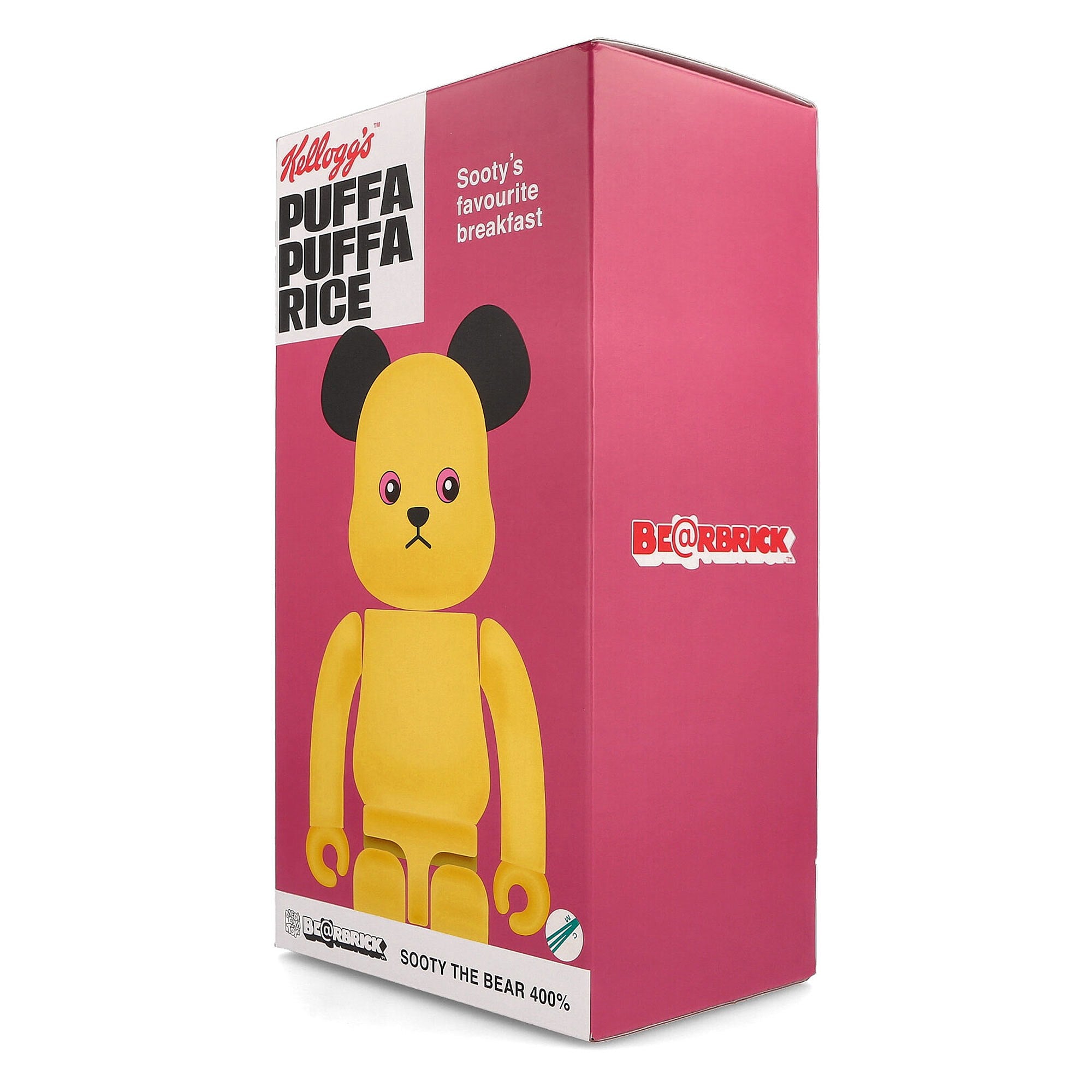 Medicom Kellogg´s x Medicom Be@rbrick Sooty the Bear 400% Multi Collectibles & Toys Detail view 1 | Overkill