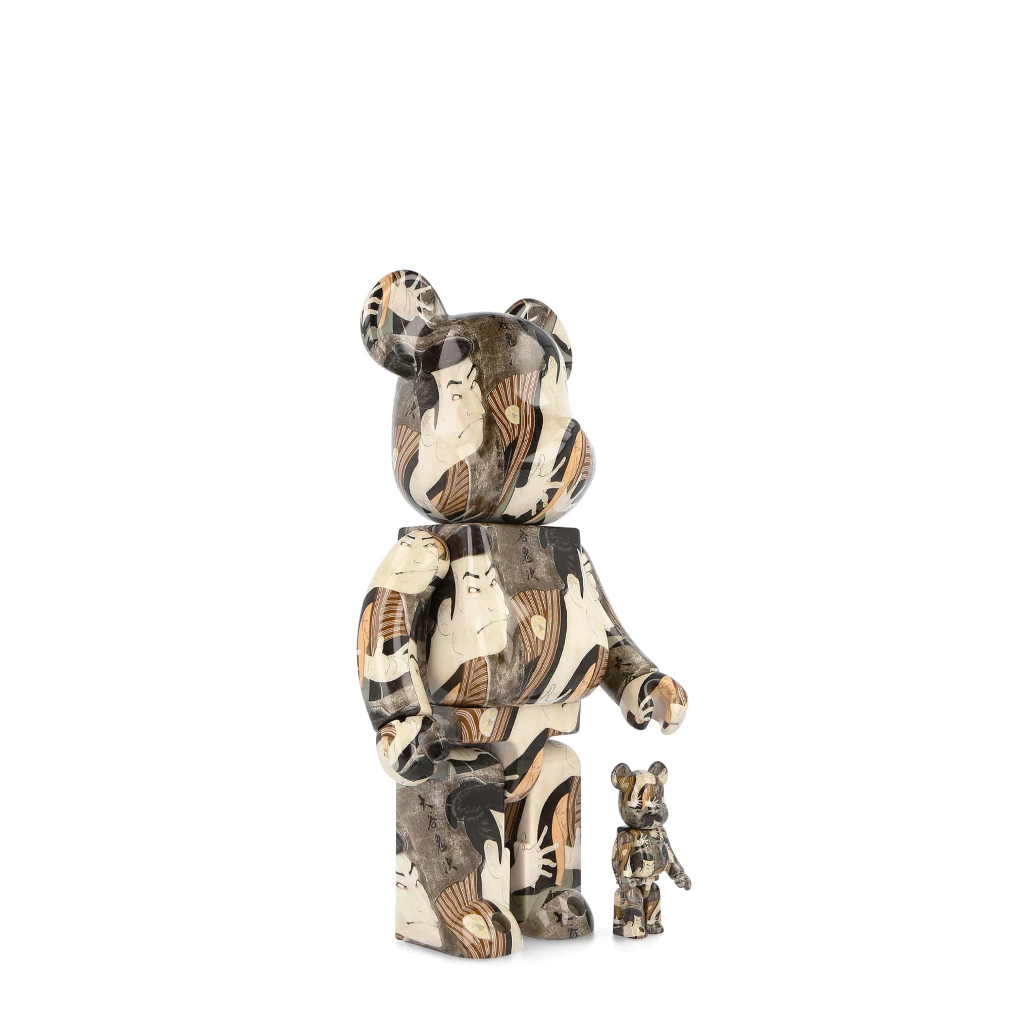 Medicom Toshusai Sharaku x Medicom Be@rbrick Actor Otani Oniji Ⅲ As The Footman (Yakko) Edohei 400% + 100% Multicolor Collectibles & Toys Detailfoto | Overkill