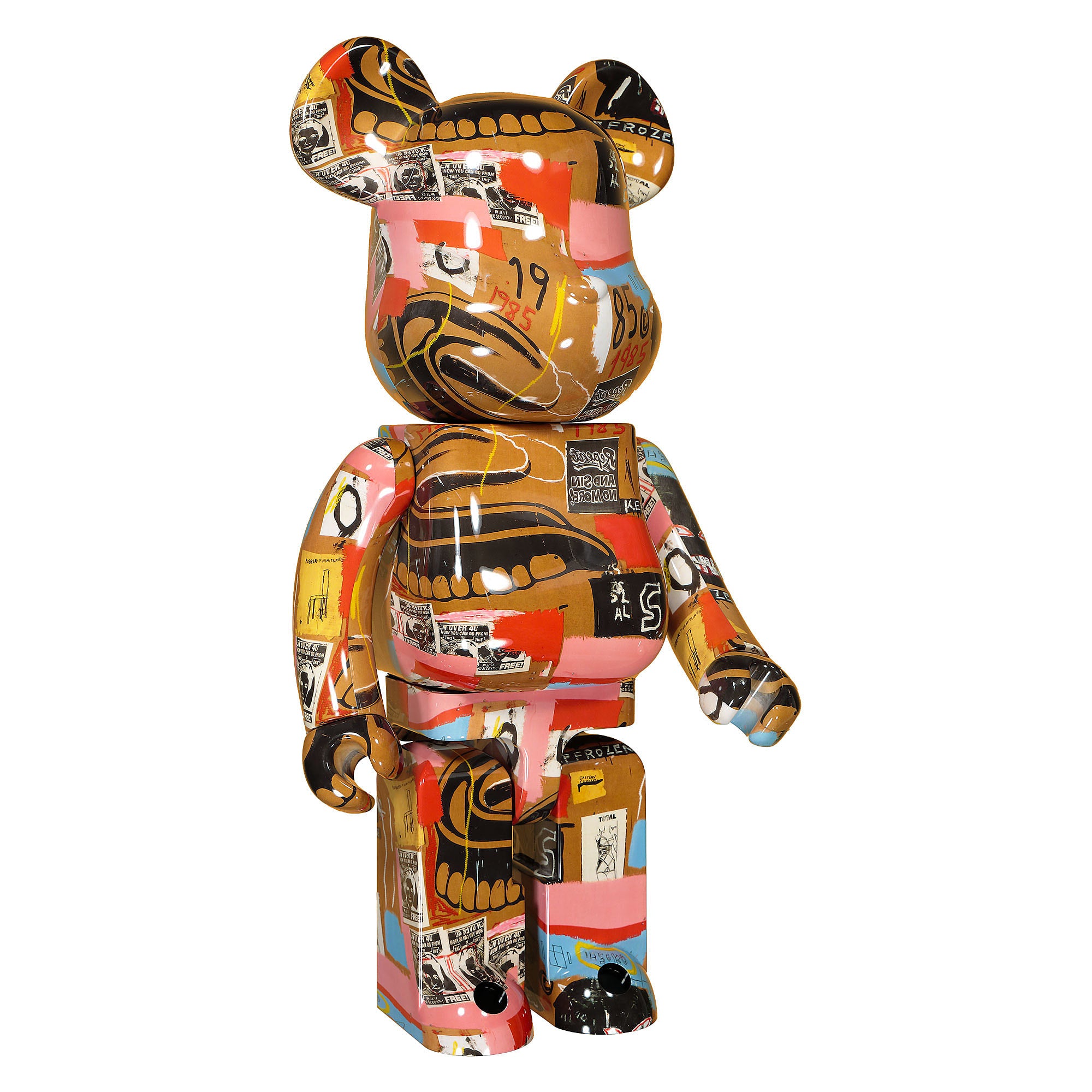 Medicom Be@rbrick Andy Warhol x Jean Michel Basquiat #2 1000% Multicolor Collectibles & Toys Detailfoto | Overkill