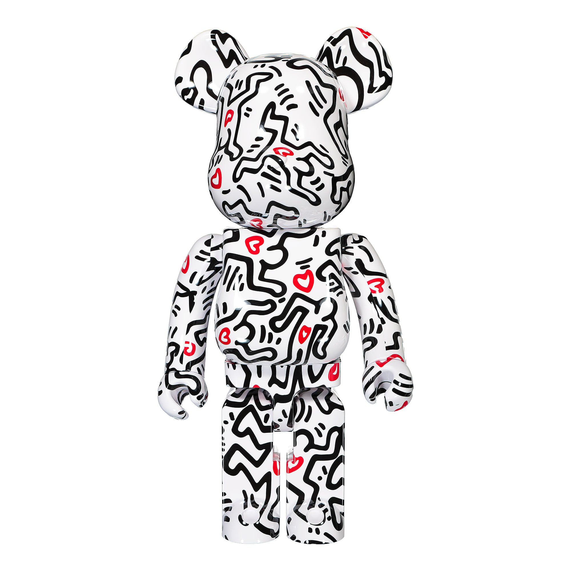 Medicom Be@rbrick Keith Haring #8 1000% Multicolor Collectibles & Toys MDCKH81000 | Overkill