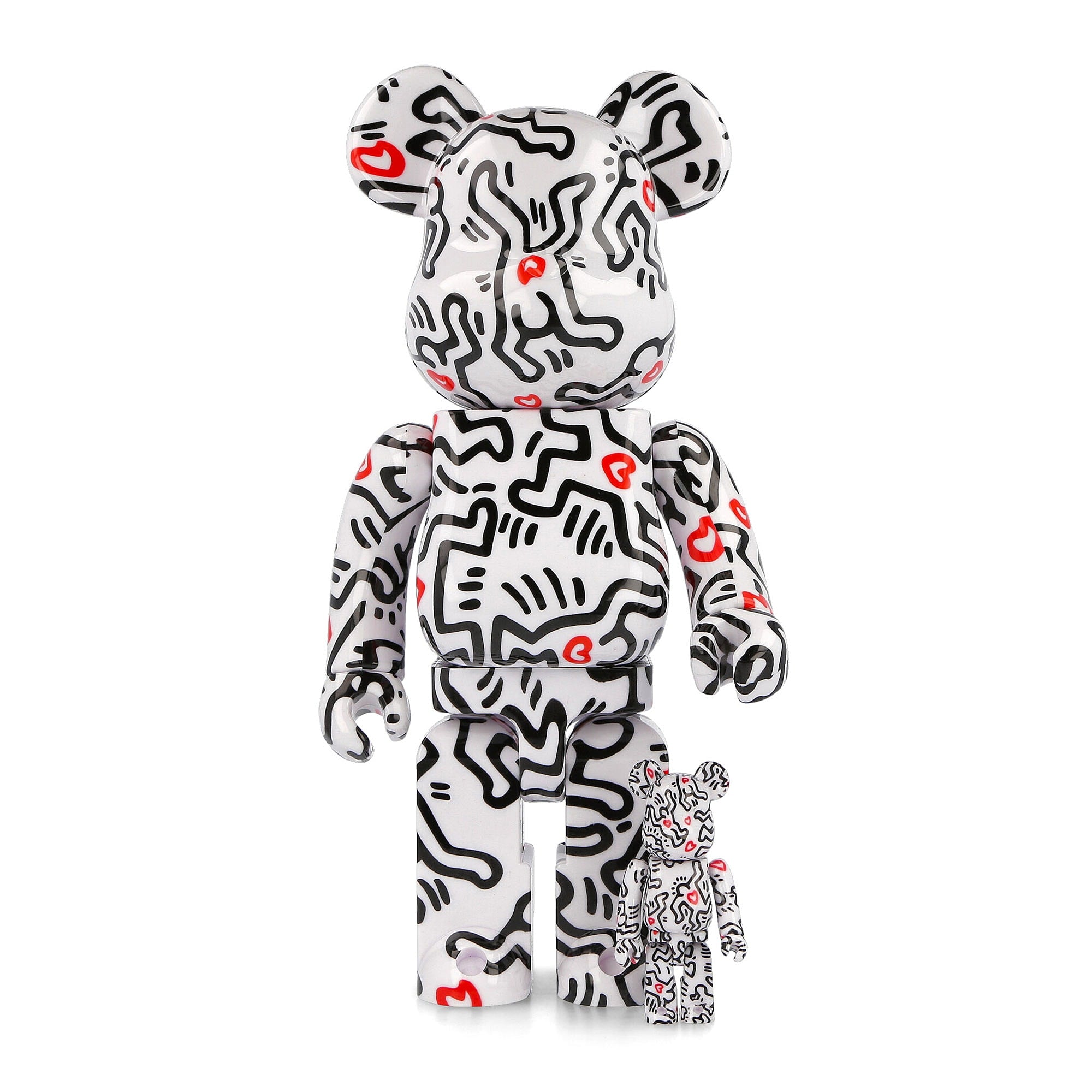 Medicom Be@rbrick Keith Haring #8 400% + 100% Multicolor Collectibles & Toys MDCKH8400 | Overkill