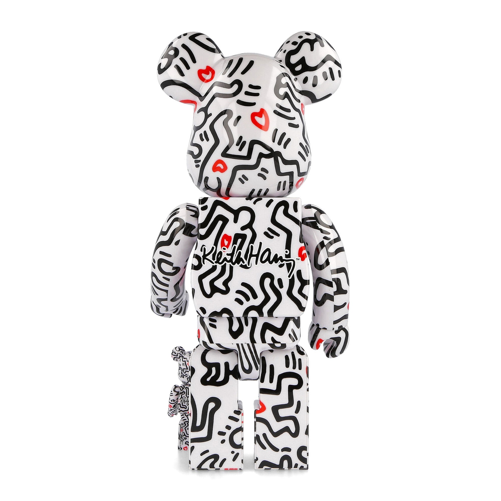 Medicom Be@rbrick Keith Haring #8 400% + 100% Multicolor Collectibles & Toys Material | Overkill