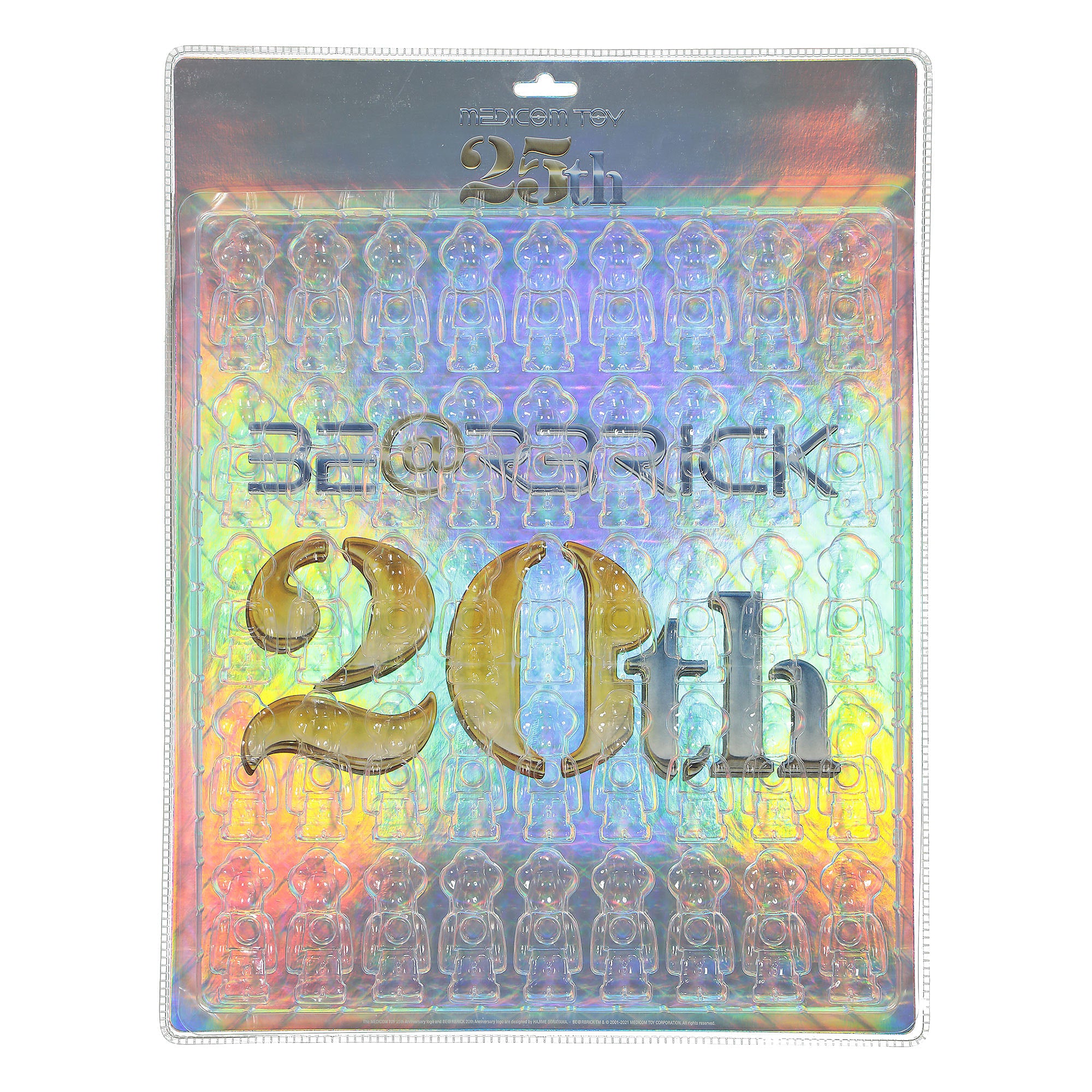 Medicom Be@rbrick Display Blister Board Transparent Collectibles & Toys MDCBBDBB | Overkill