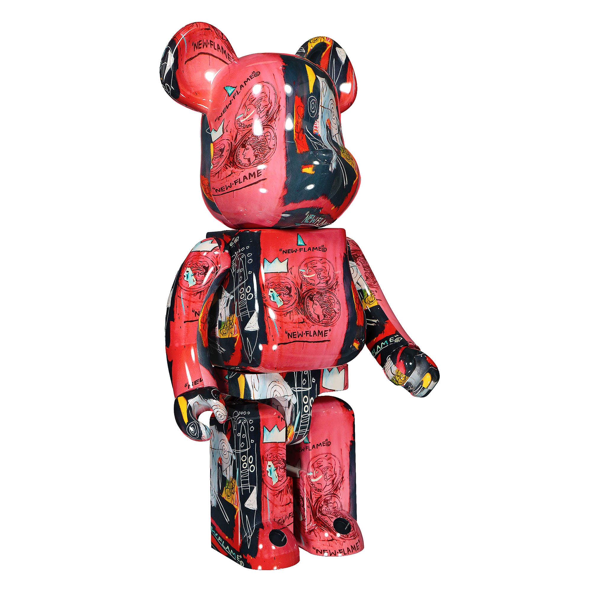 Medicom Be@rbrick Jean Michel Basquiat #1 1000% Multicolor Collectibles & Toys Detailfoto | Overkill