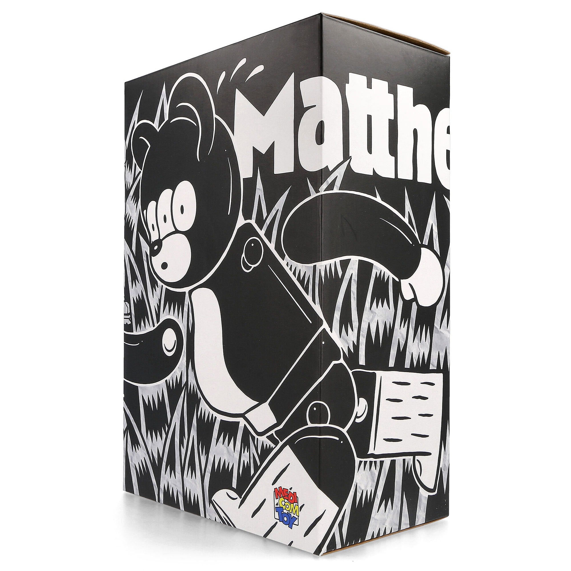 Medicom Be@rbrick Matthew 400% + 100% Black / White Collectibles & Toys Detail view 1 | Overkill