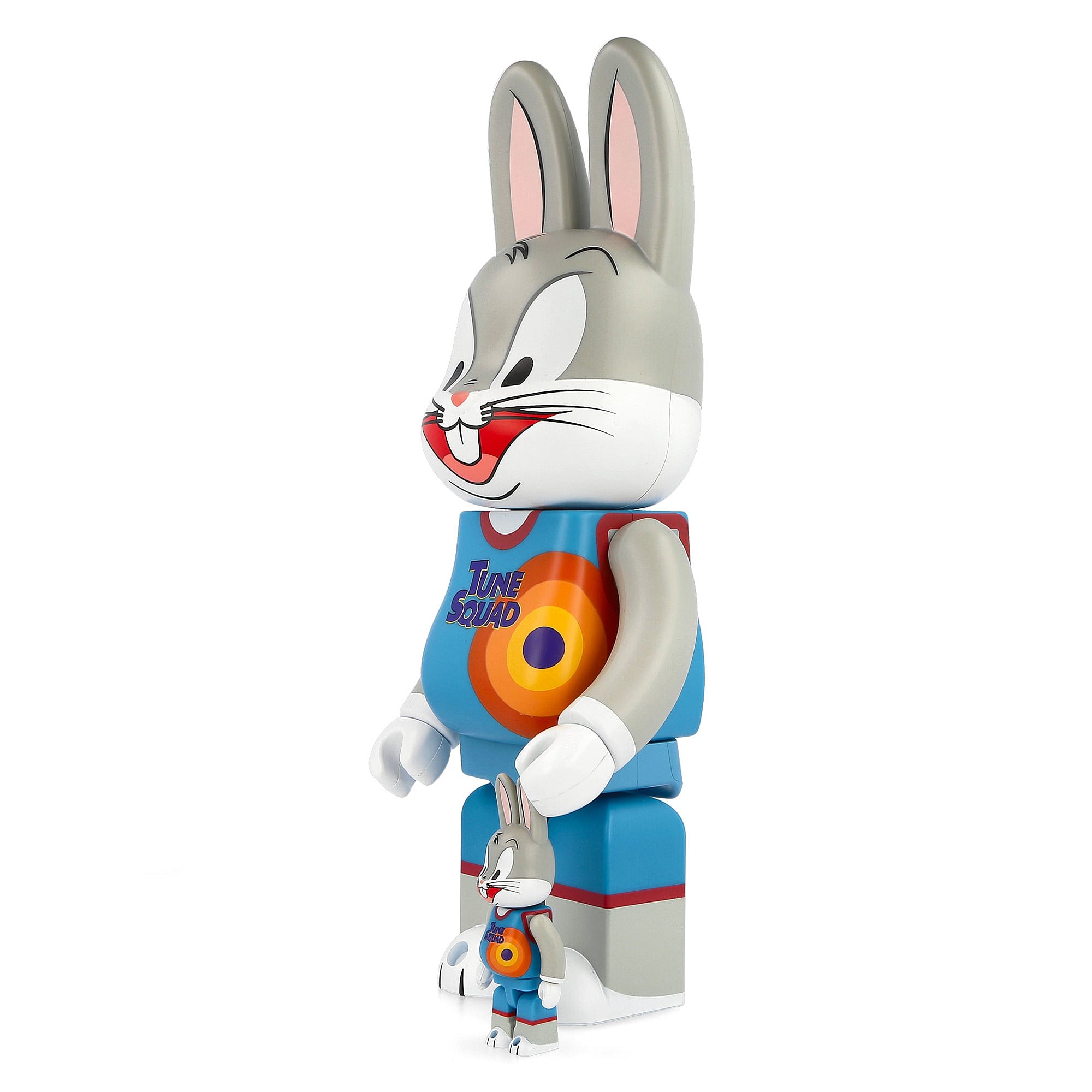 Medicom Space Jam x Medicom R@bbrick Bugs Bunny 400% + 100% Multicolor Collectibles & Toys Close-up | Overkill