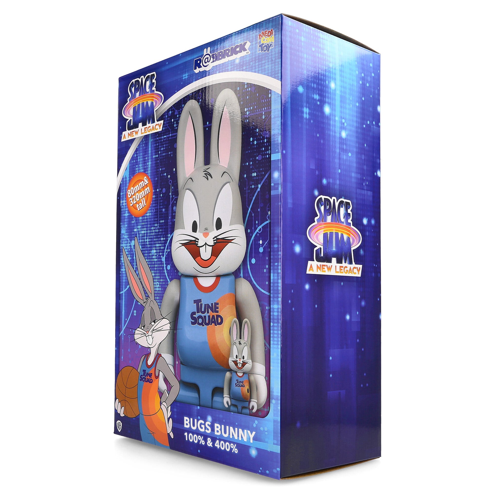 Medicom Space Jam x Medicom R@bbrick Bugs Bunny 400% + 100% Multicolor Collectibles & Toys Detail view 2 | Overkill