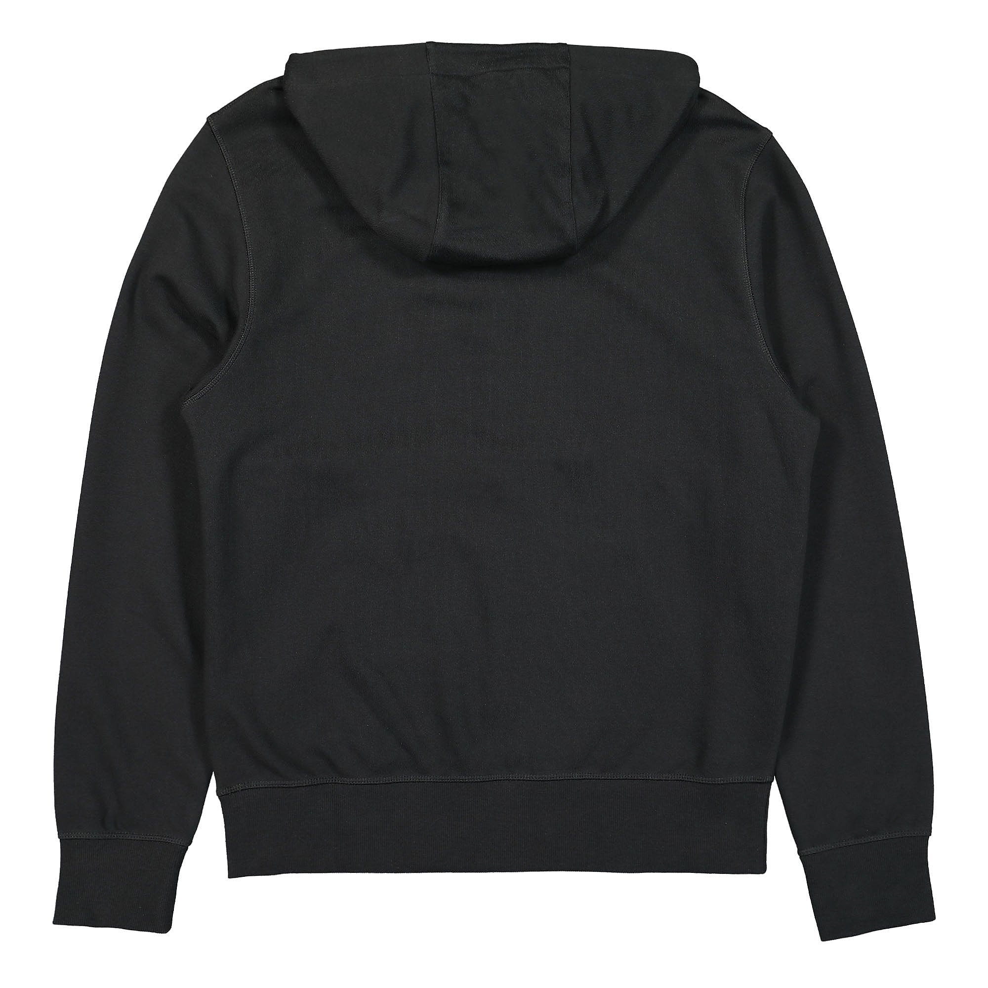 New Balance Essentials Stacked Logo Hoodie Black Hoodies Material | Overkill