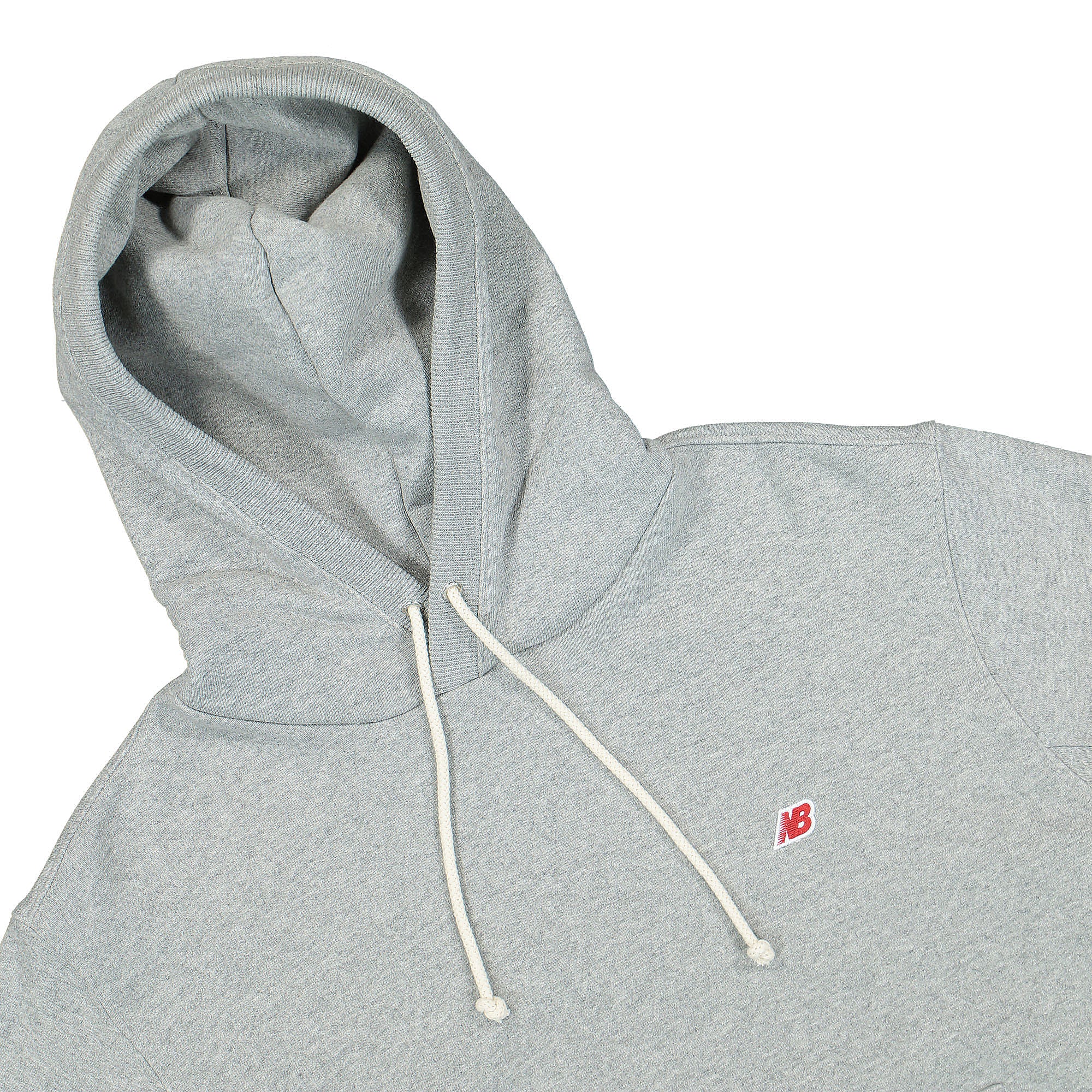 New Balance Made In USA Hoodie Grey Hoodies Close-up | Overkill