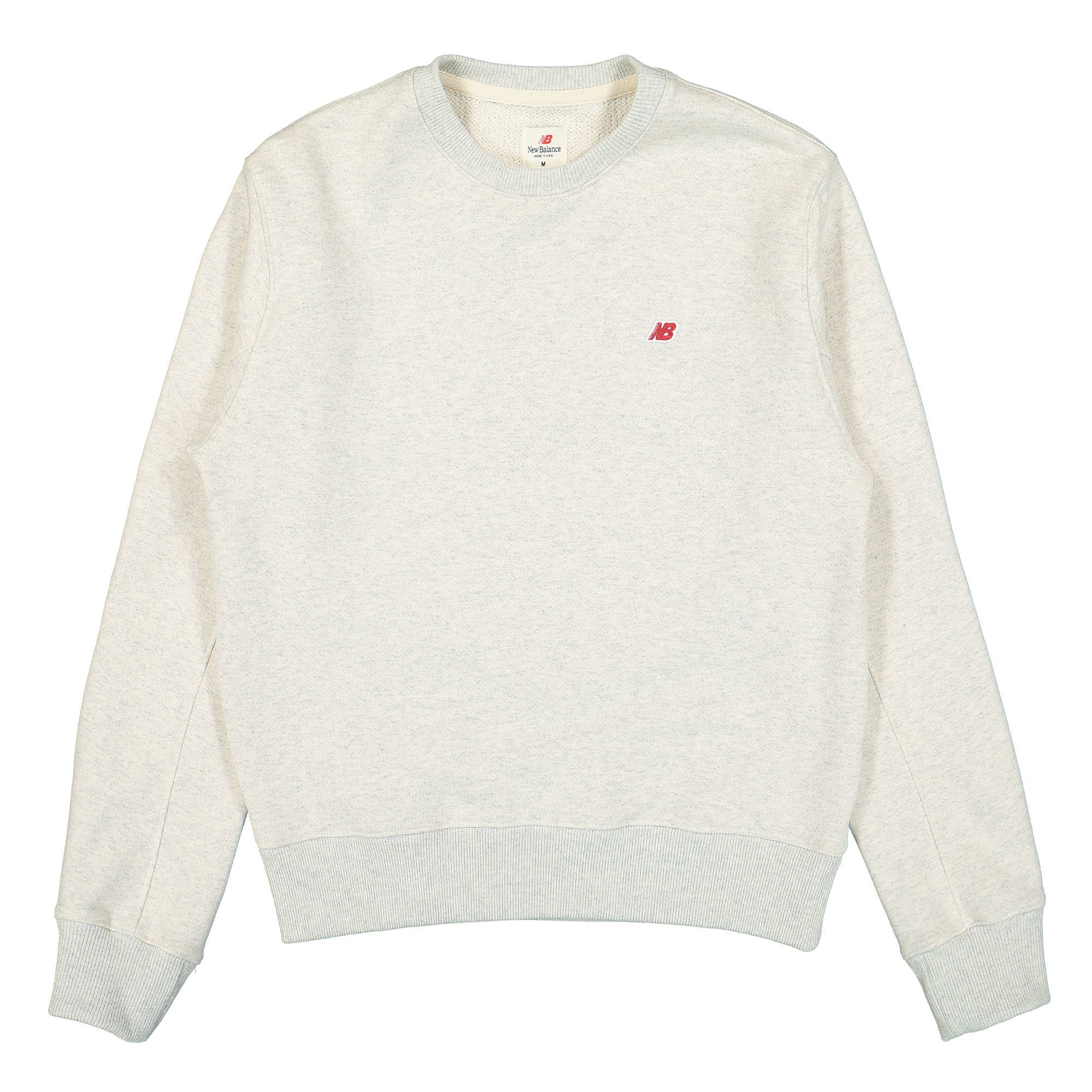 New Balance Made In USA Crew Sweatshirt White Sweatshirts MT21541 / OTH | Overkill