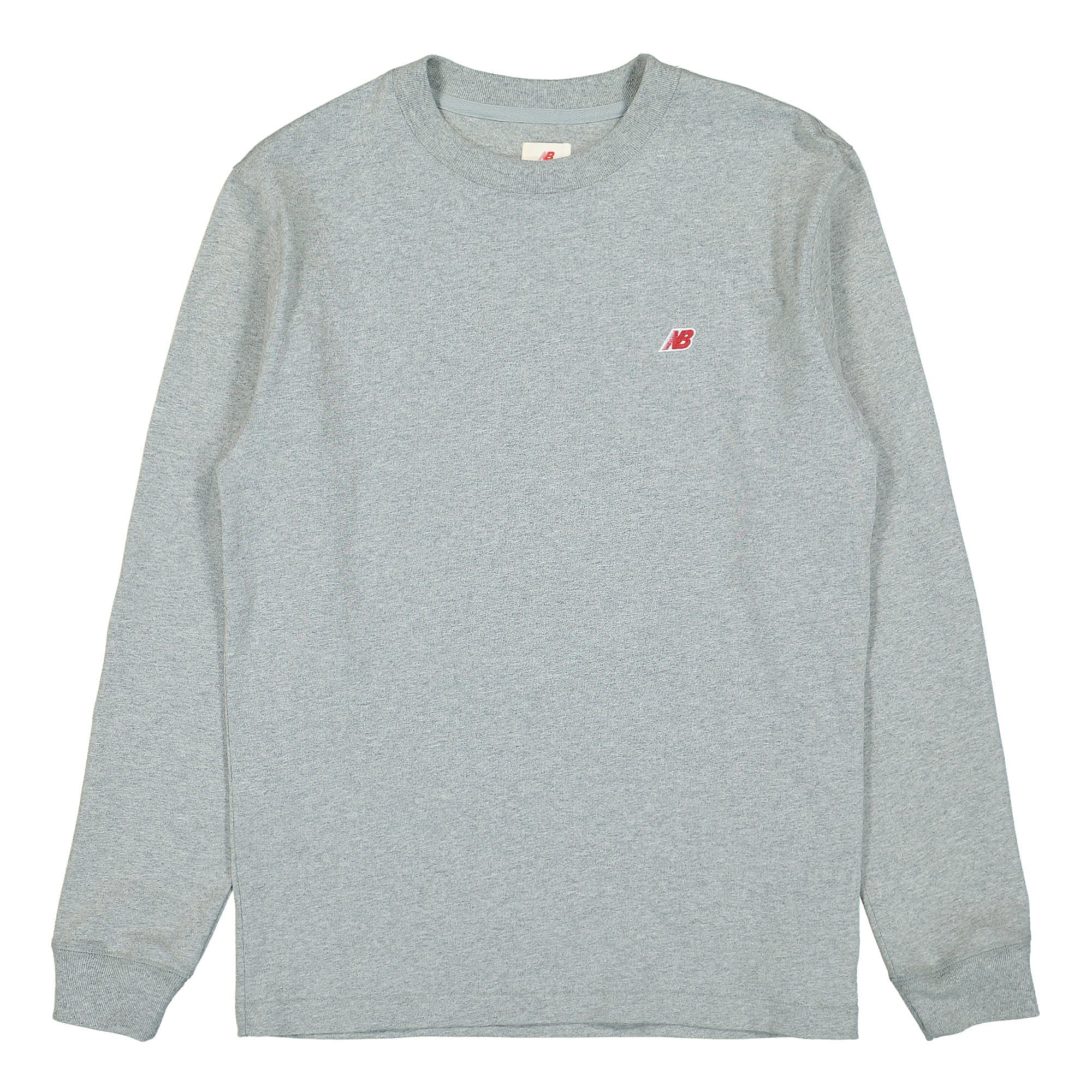 New Balance Made In USA Long Sleeve Tee Grey Longsleeves MT21542 / AG | Overkill