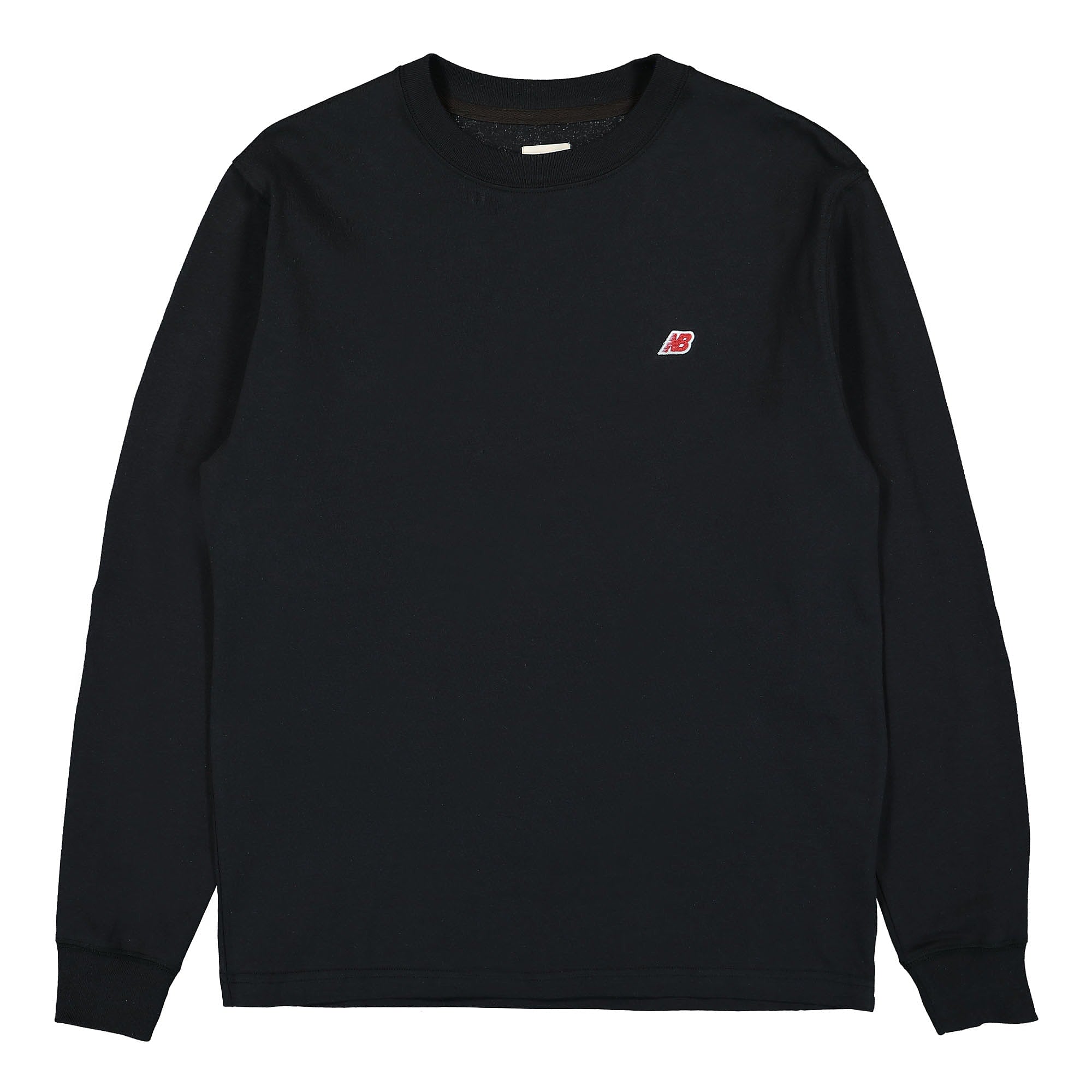 New Balance Made In USA Long Sleeve Tee Black Longsleeves MT21542 / BK | Overkill