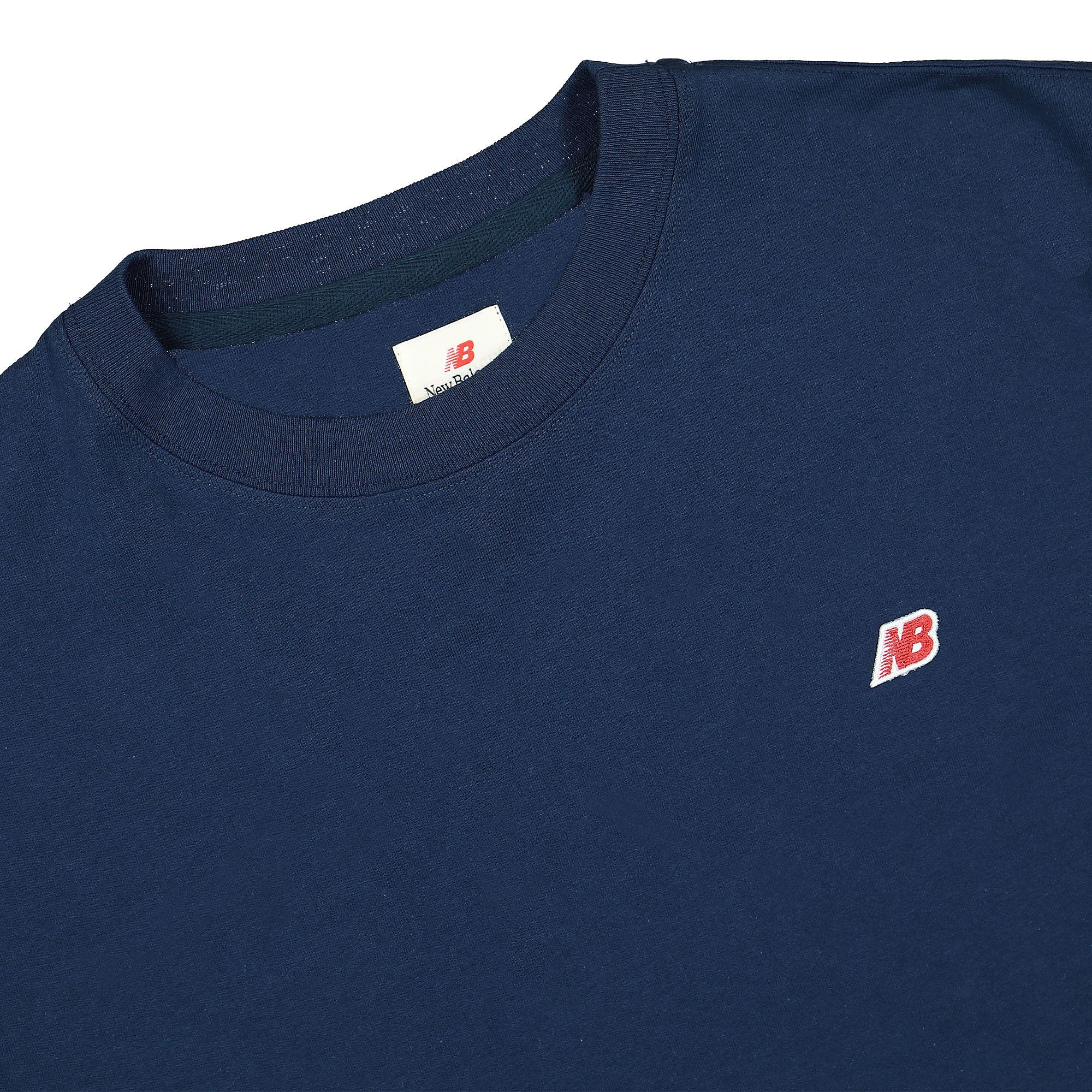 New Balance Made In USA Tee Blue T-Shirts Close-up | Overkill