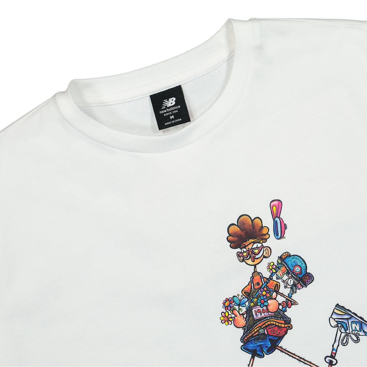 New Balance Artist Pack Gawx Tee 1 White T-Shirts Close-up | Overkill