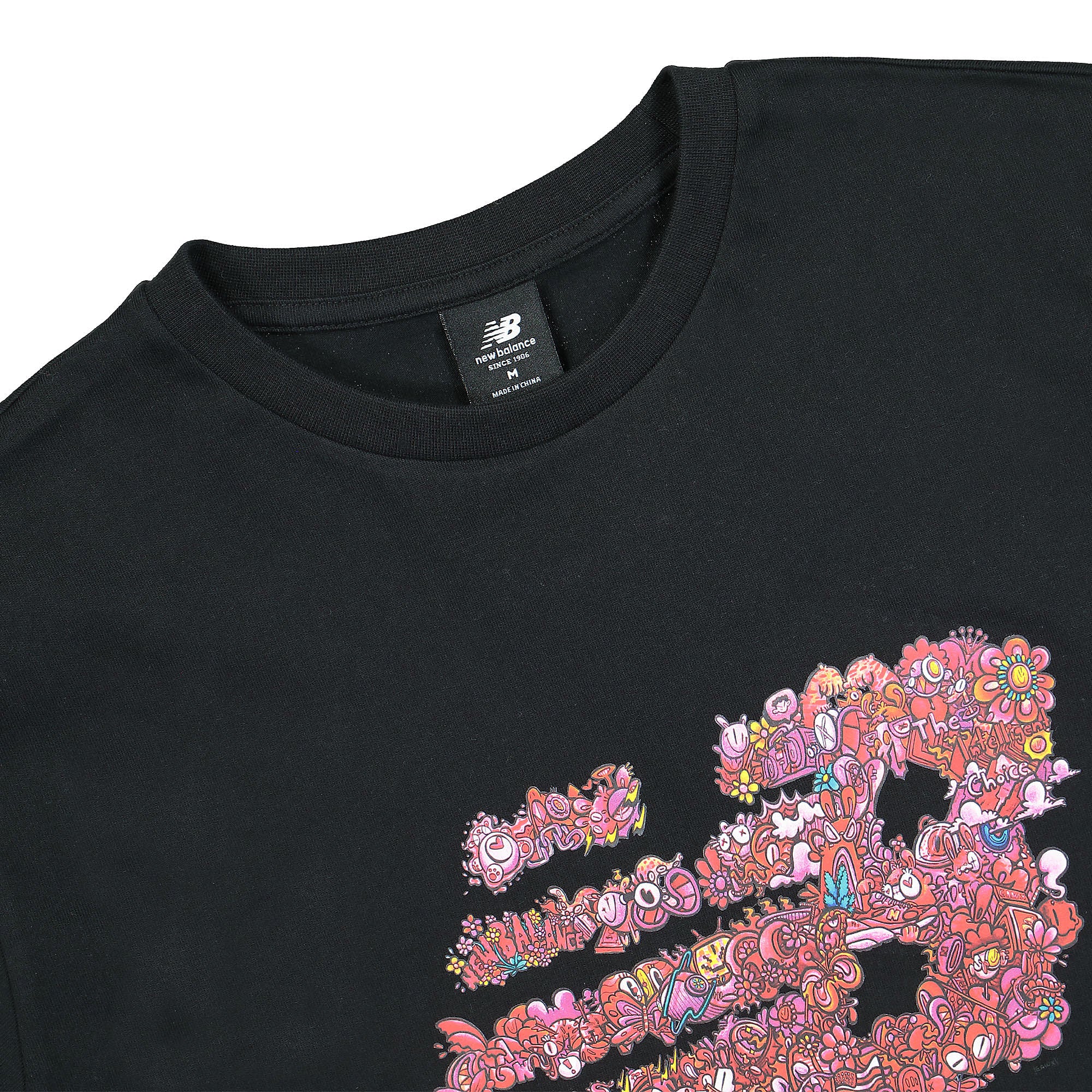 New Balance Artist Pack Gawx Tee 2 Black T-Shirts Close-up | Overkill