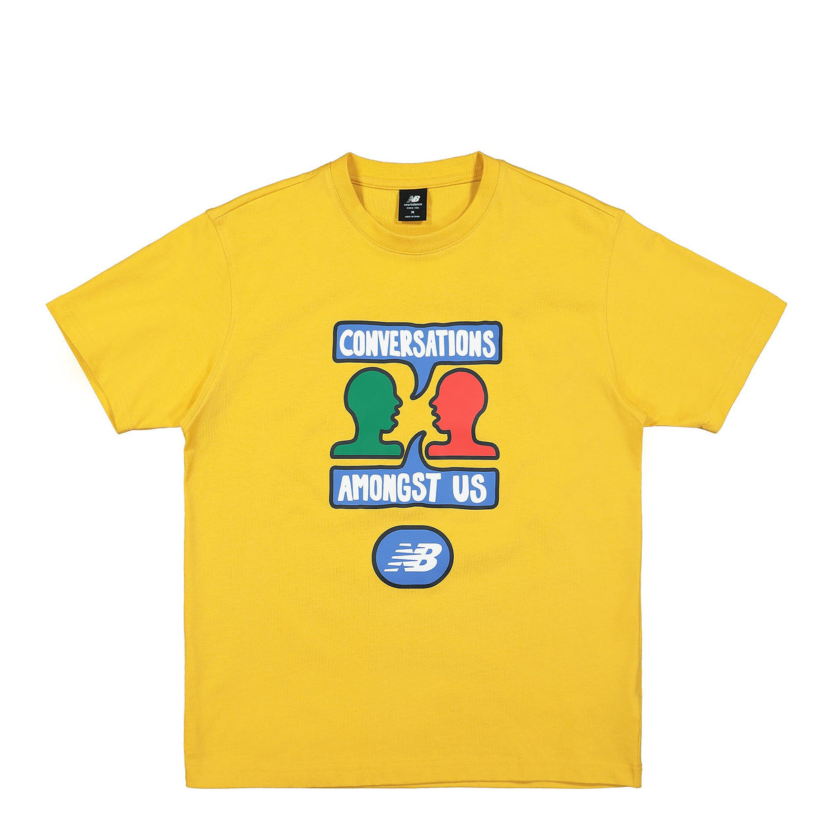 New Balance Conversations Amongst Us Tee Yellow T-Shirts MT21930 / ASE | Overkill