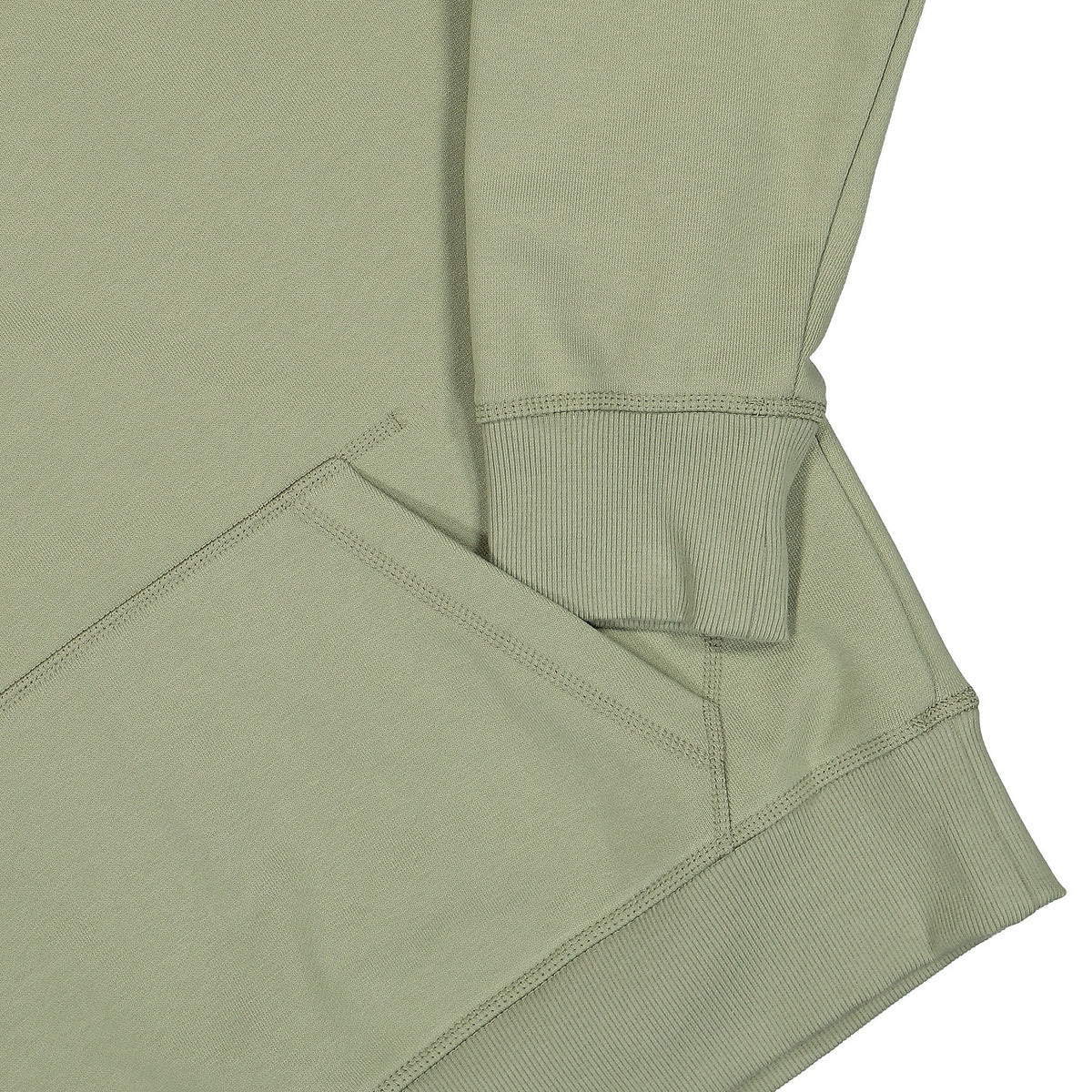New Balance Athletics Nature State Hoodie Olive Leaf Hoodies Detailfoto | Overkill