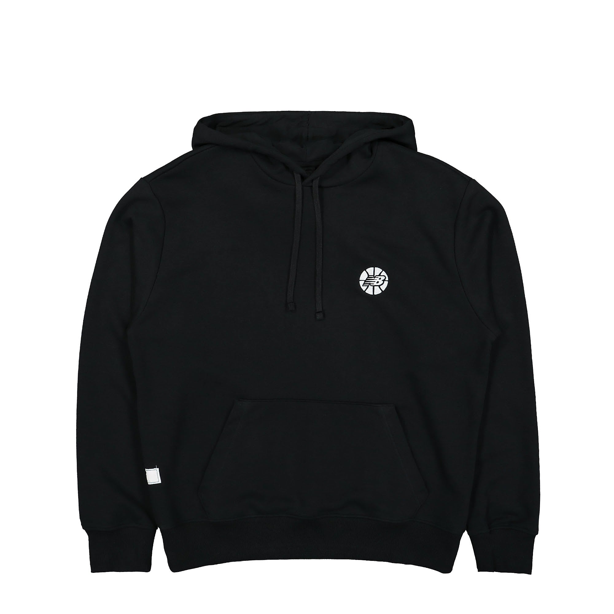 New Balance Hoops Fundamentals Hoodie Black Hoodies MT23581 | Overkill