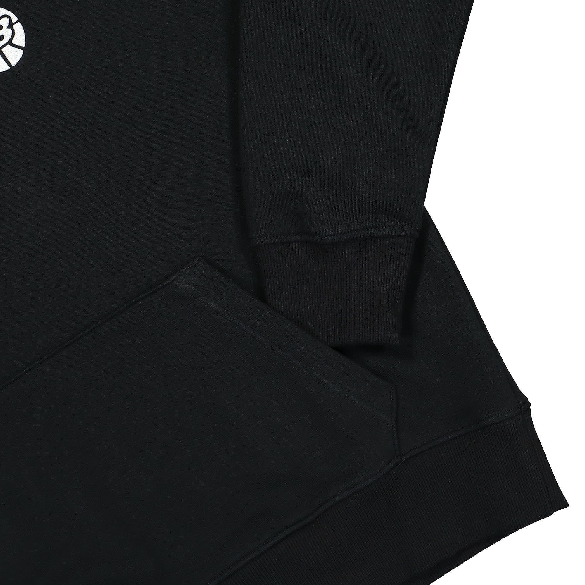 New Balance Hoops Fundamentals Hoodie Black Hoodies Detailfoto | Overkill