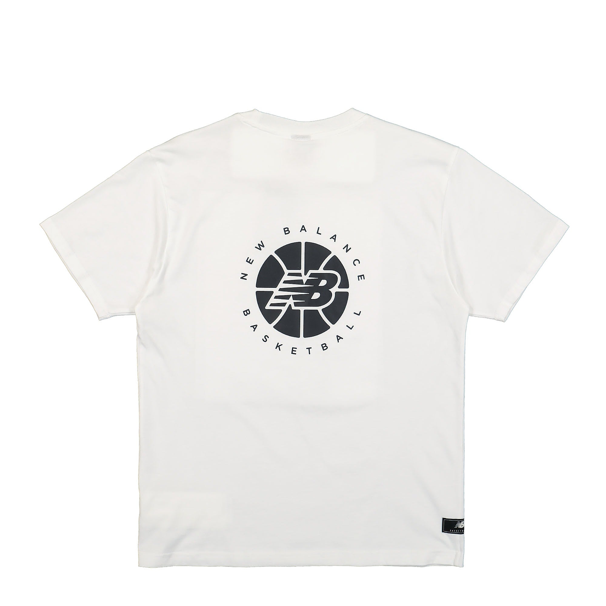 New Balance Hoops Fundamentals T-Shirt White T-Shirts Material | Overkill