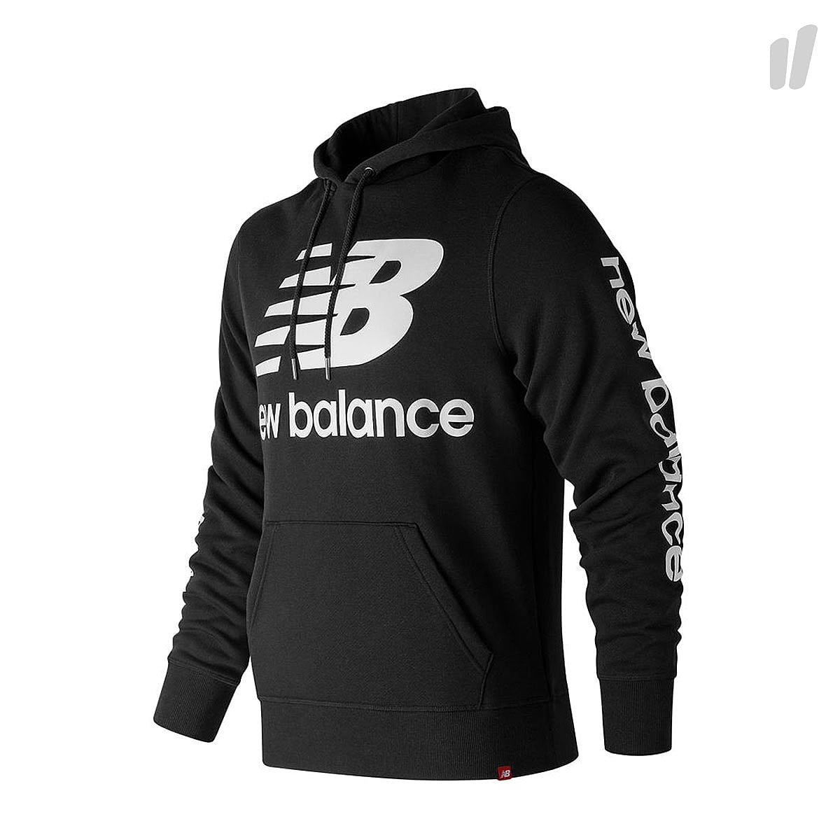 New Balance MT 83586 BK Essential Logo Hoodie Black Hoodies 660030-60-8 | Overkill
