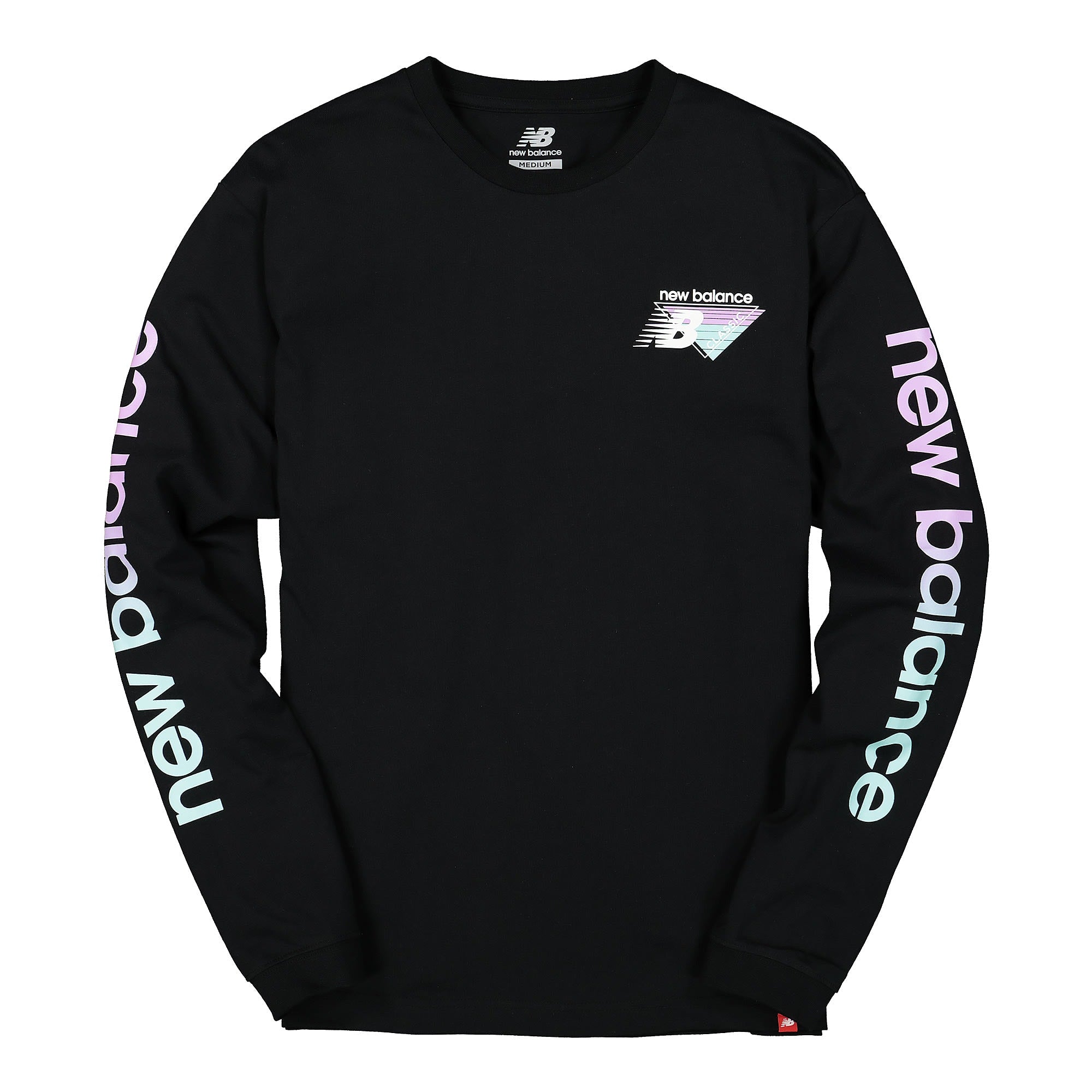New Balance Essential 90s LS T Top Tee Black Longsleeves MT91545BK / 690980-60-8 | Overkill