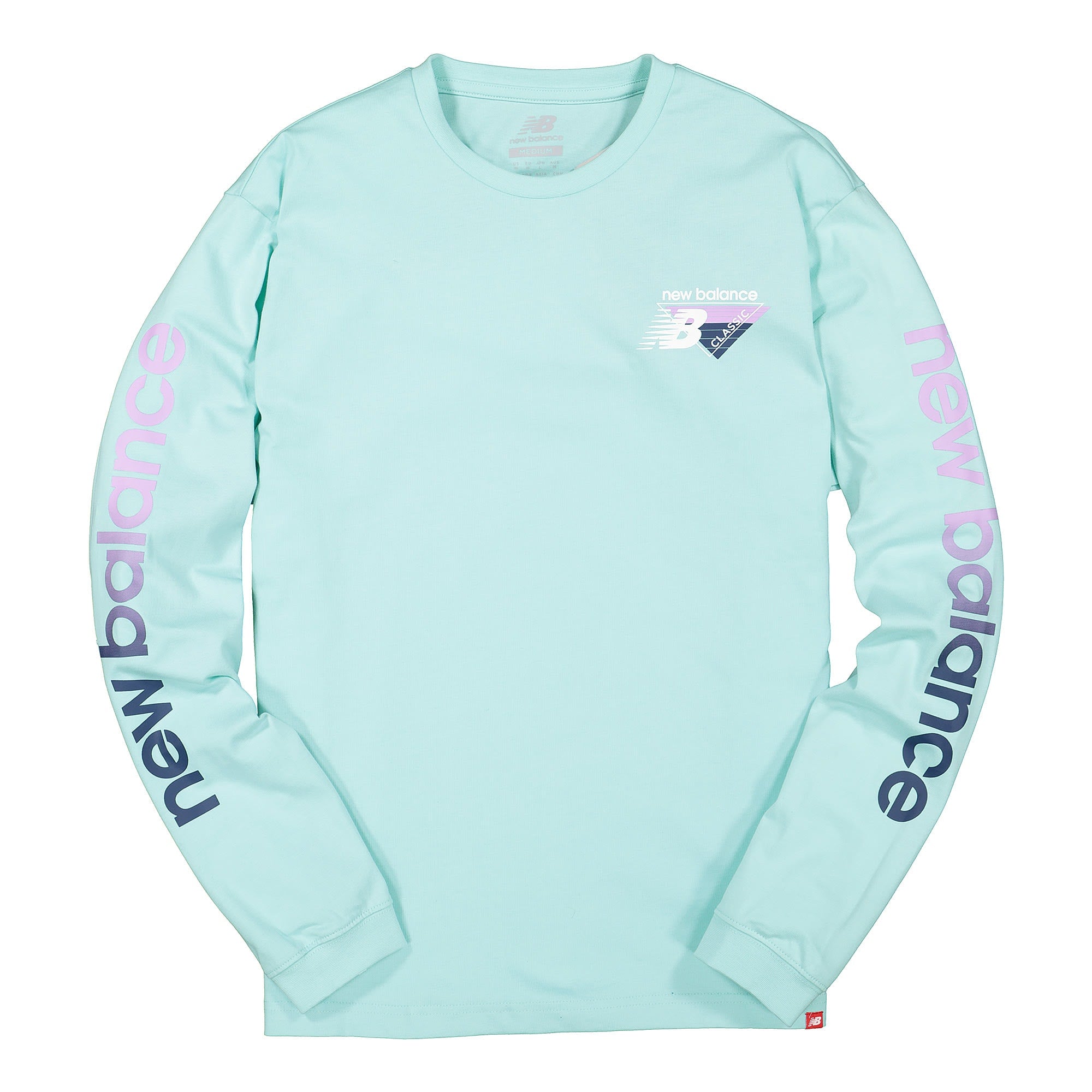 New Balance Essential 90s LS T Top Tee Light Reef Longsleeves MT91545LRF/ 690980-60-53 | Overkill