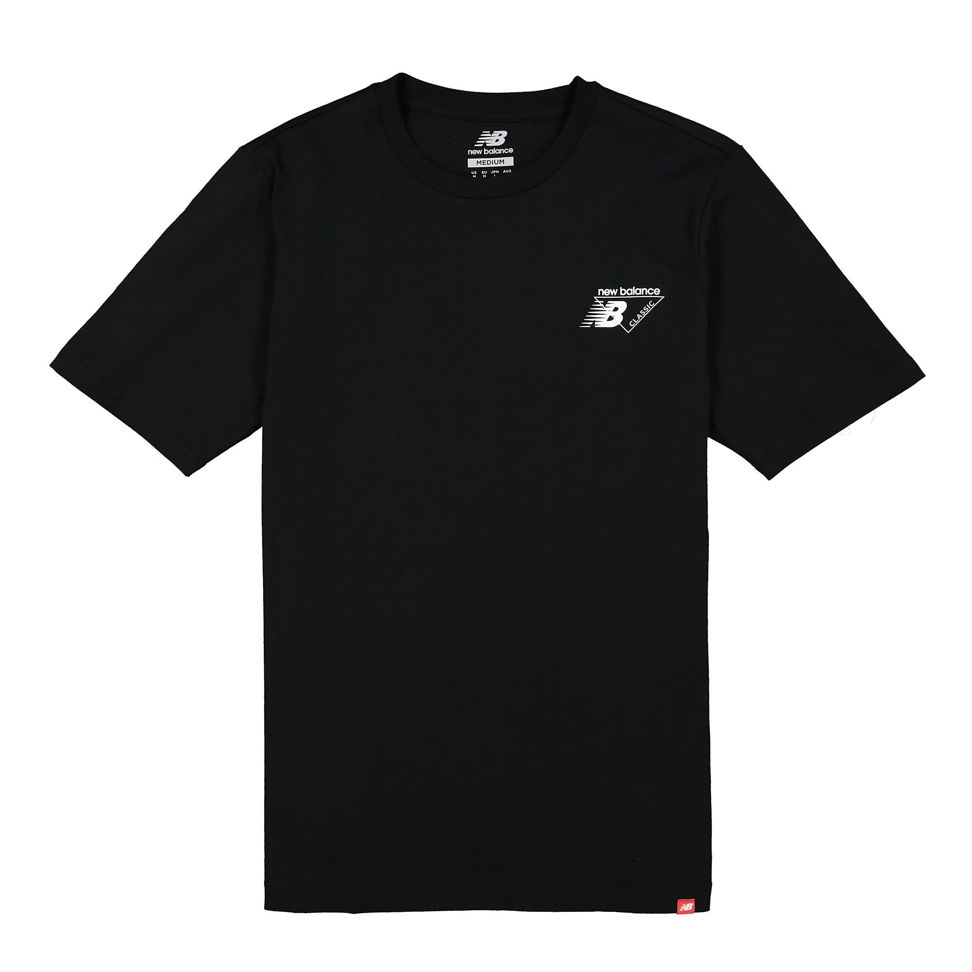 New Balance Essential Classic Lock Tee Black T-Shirts MT91579BK / 690630-60-8 | Overkill