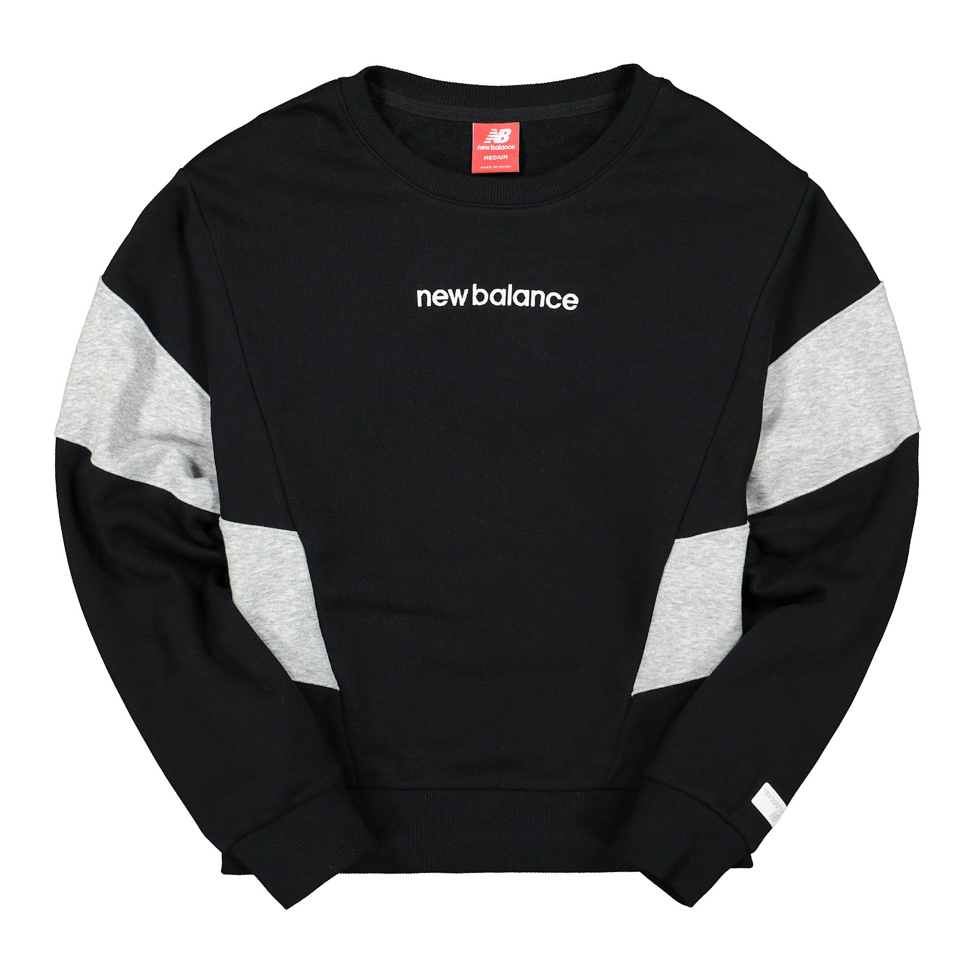 New Balance Athletics Classic LS Fleece Top Black Longsleeves WT93502BK / 739410-50-8 | Overkill