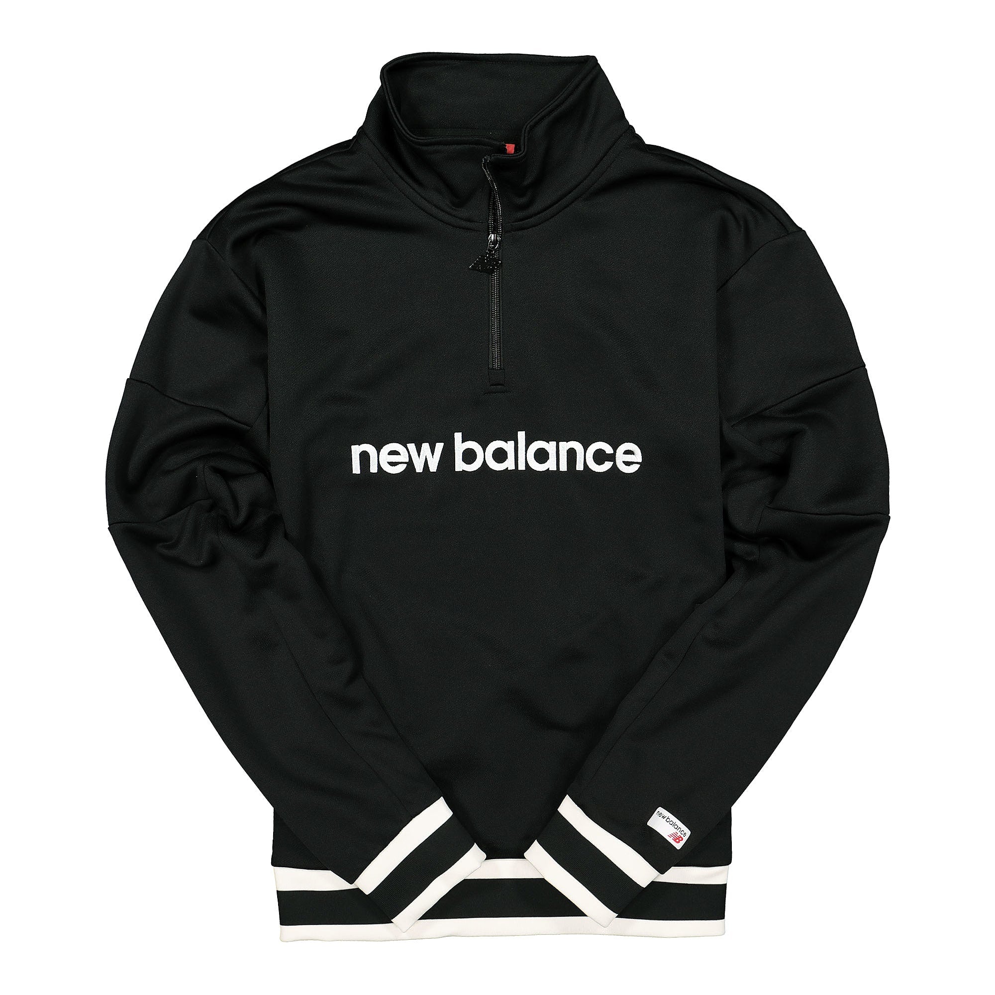 New Balance Athletic Stadium Track Pullover Black Sweatshirts MT93540BK / 742270-60-8 | Overkill