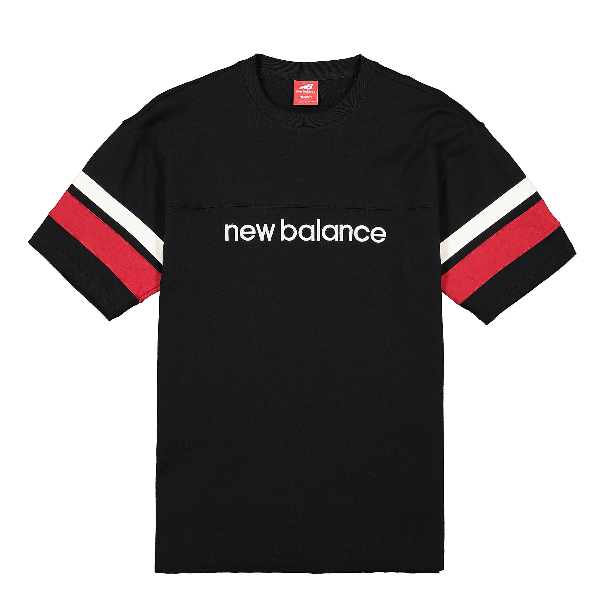 New Balance Athletics Stadium Short Sleeve Jersey Black Shorts MT93542BK / 740140-60-8 | Overkill